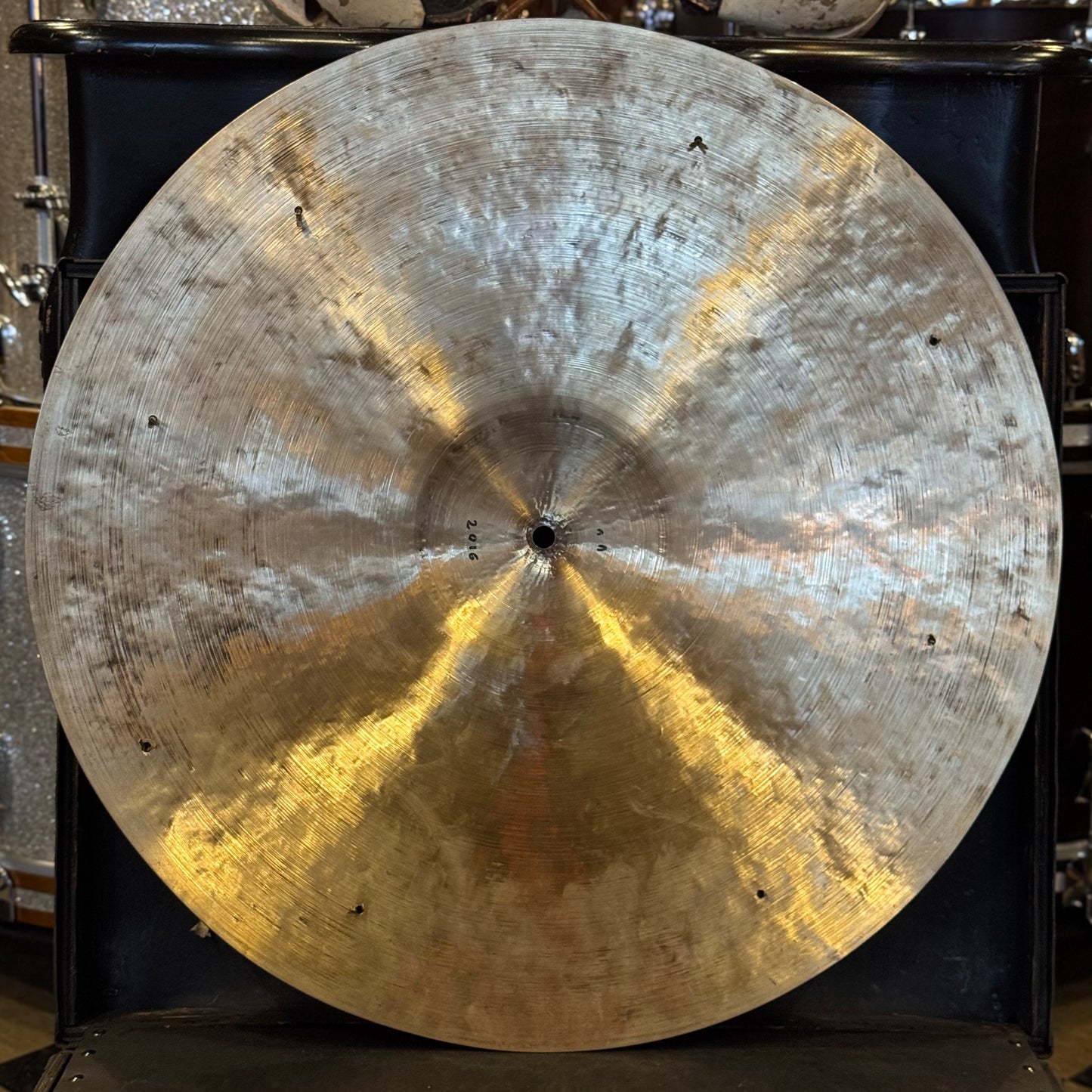 USED Quiqeg 22" Traditional Ride w/ Eight Rivets - 2016g