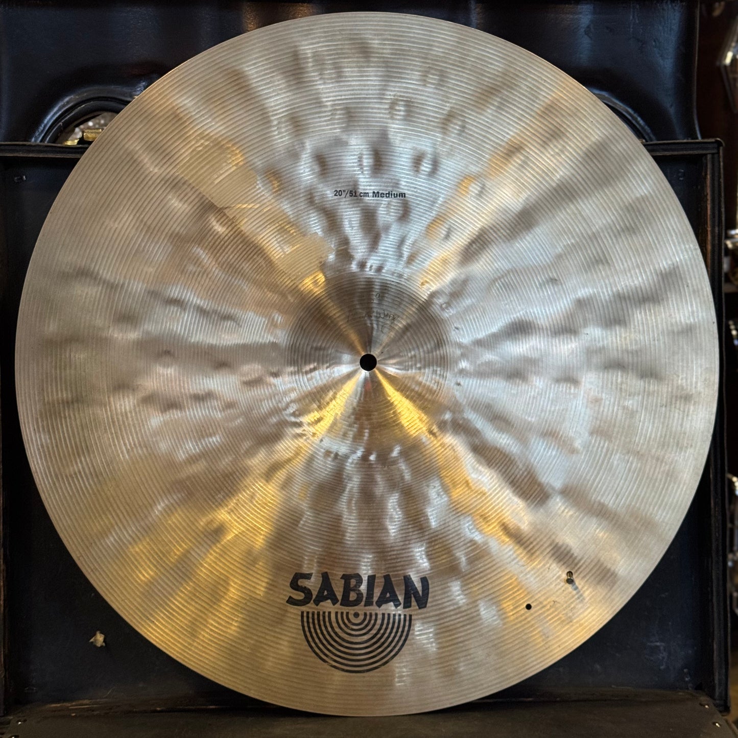USED Sabian 20" Artisan 20" Medium Ride Drilled for Two Rivets - 2456g