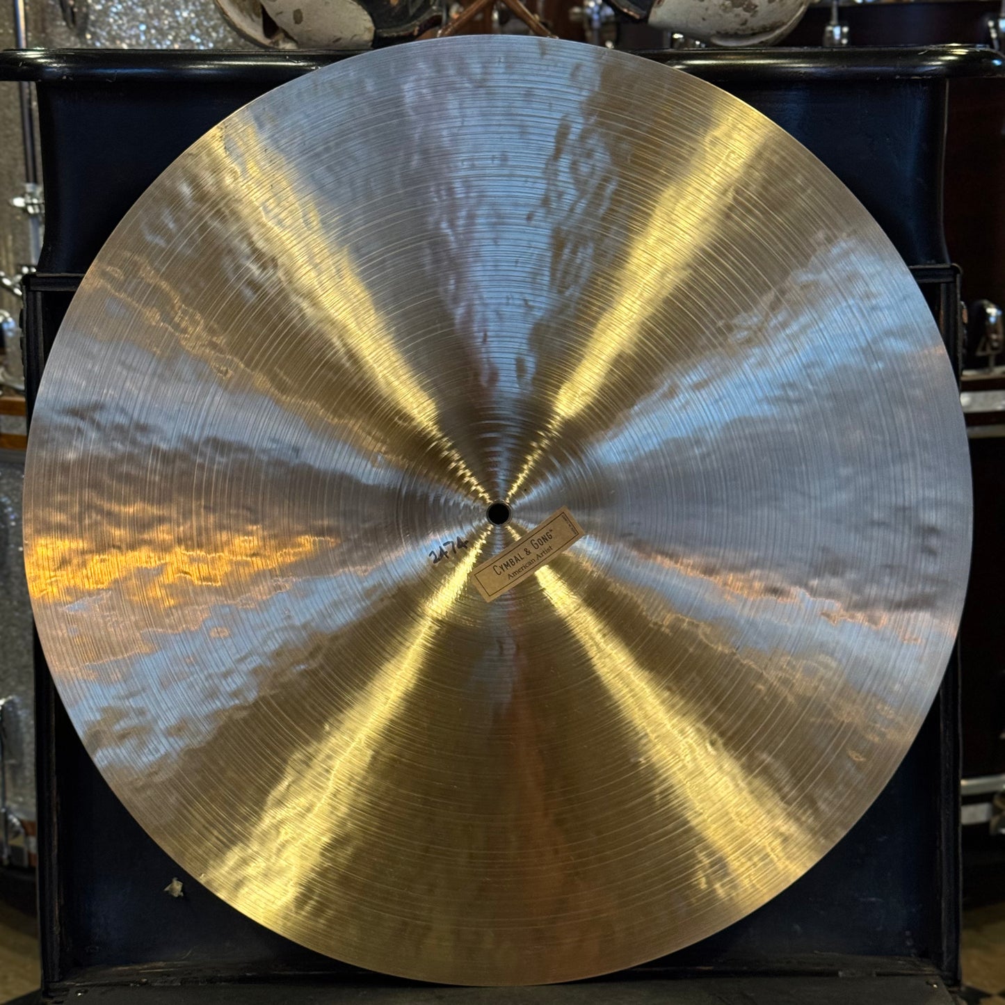 NEW Cymbal & Gong 22" American Artist Ride - 2474g
