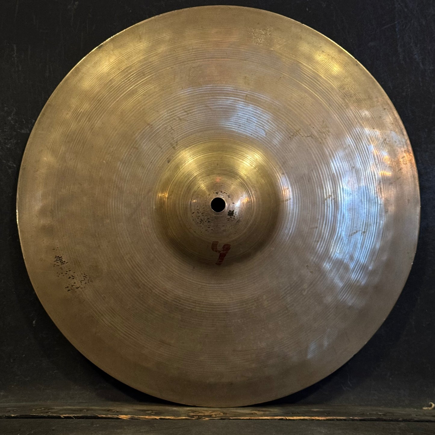 VINTAGE 1940's Zenjian 13" Hi-Hat Bottom - 1036g