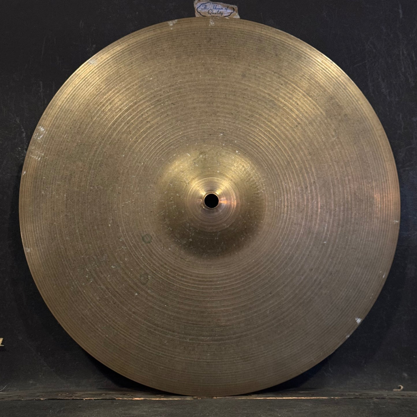 VINTAGE 1960's A. Zildjian 14" Hi-Hat Top - 744g