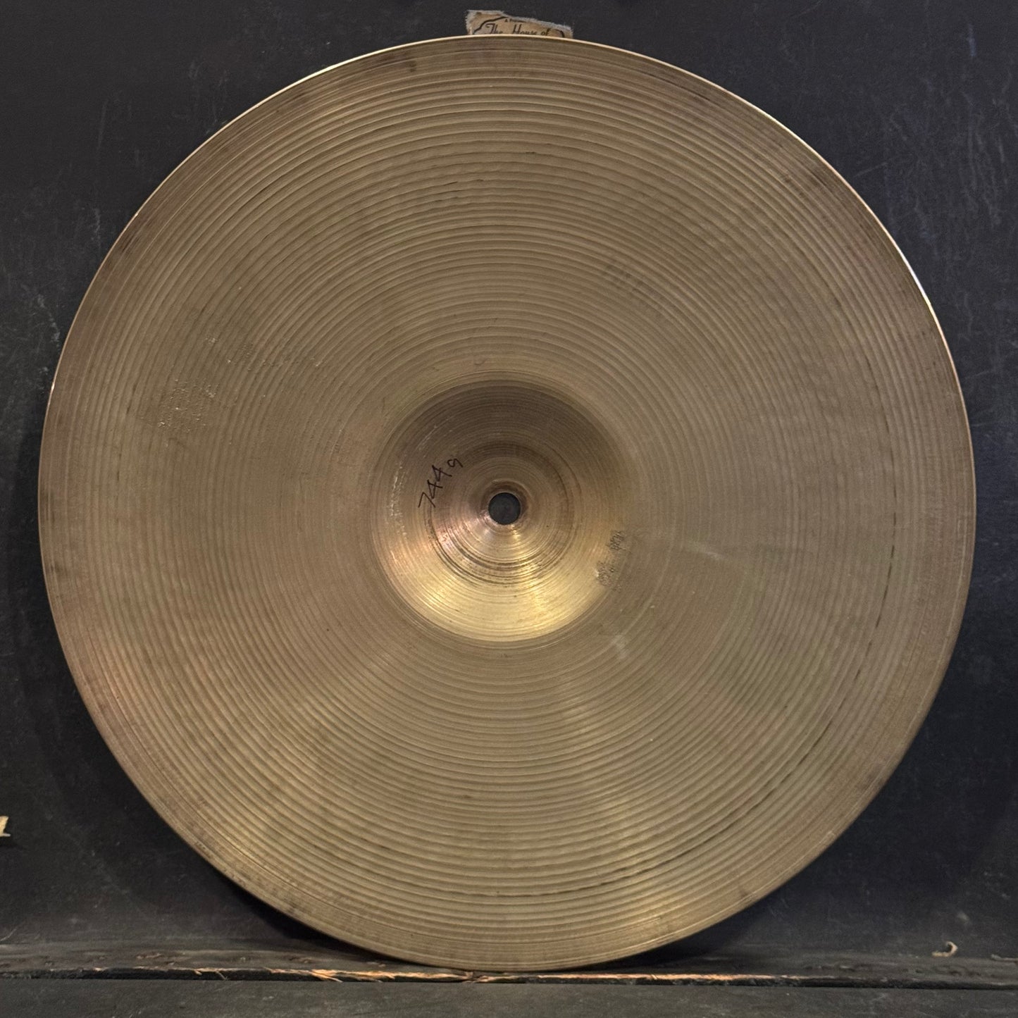 VINTAGE 1960's A. Zildjian 14" Hi-Hat Top - 744g
