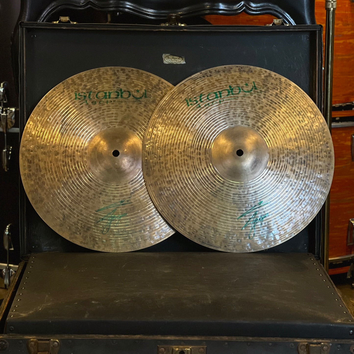 NEW Istanbul 14" Agop Signature Hi-Hat Cymbals - 820/938g