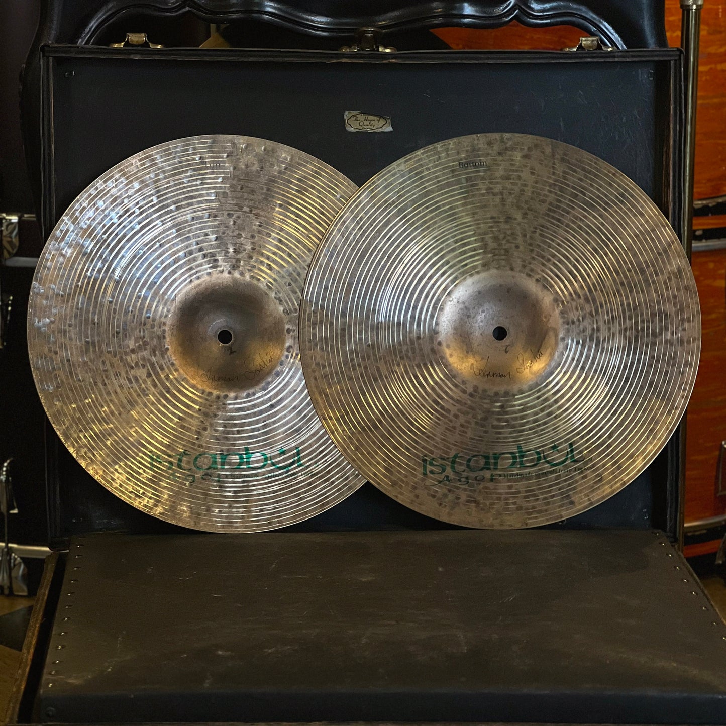 NEW Istanbul 14" Agop Signature Hi-Hat Cymbals - 820/938g