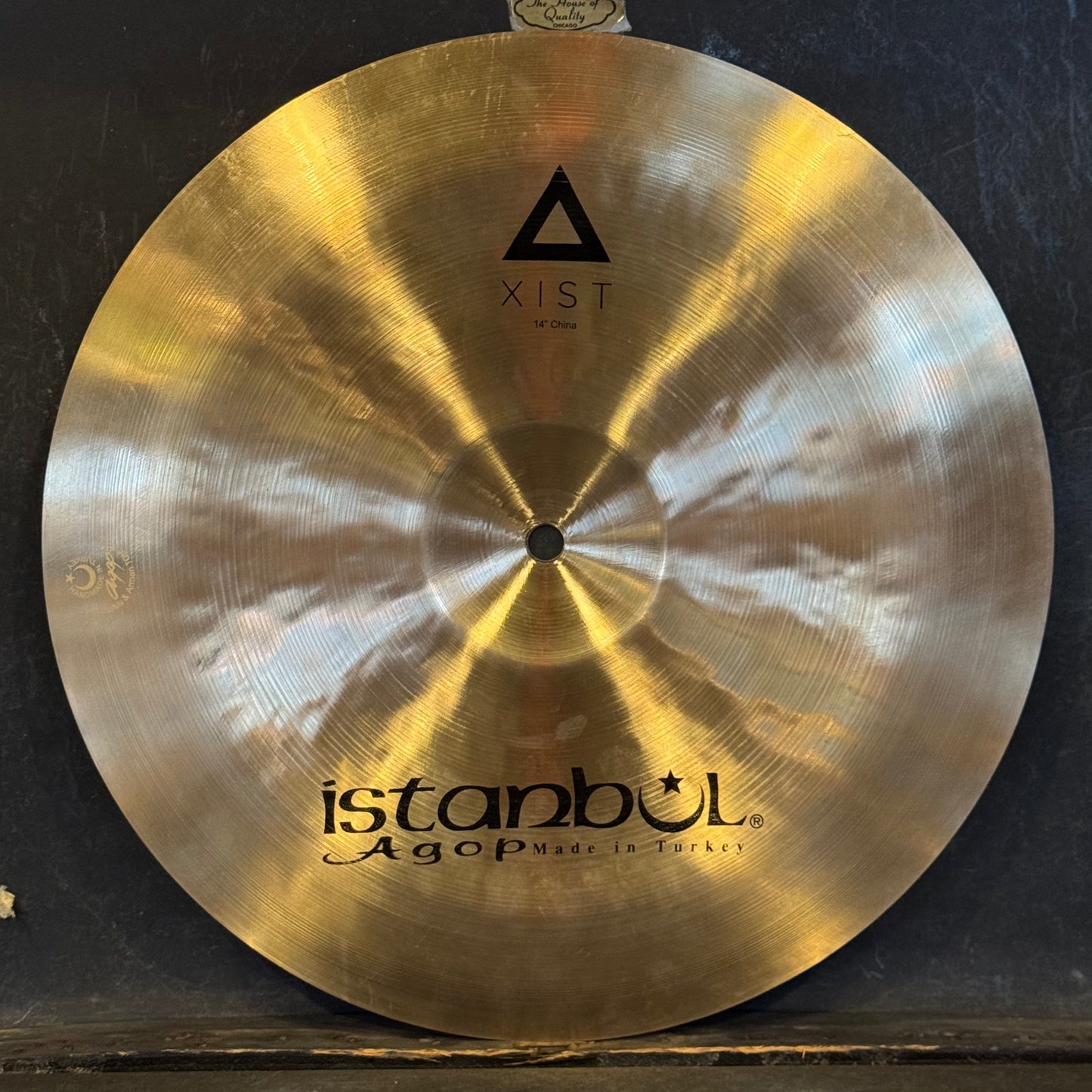 NEW Istanbul Agop 14" Xist China Cymbal - Natural - 604g