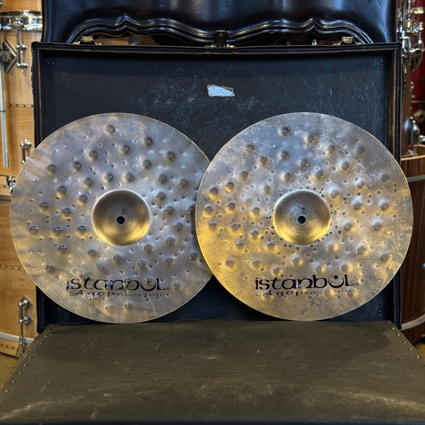 NEW Istanbul Agop 13" Xist Dry Dark Hi-Hat Cymbals - 562/925