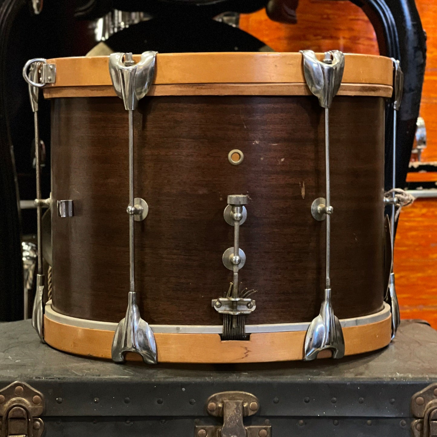 VINTAGE 1950's Gretsch 10x14 Marcher in Natural Mahogany