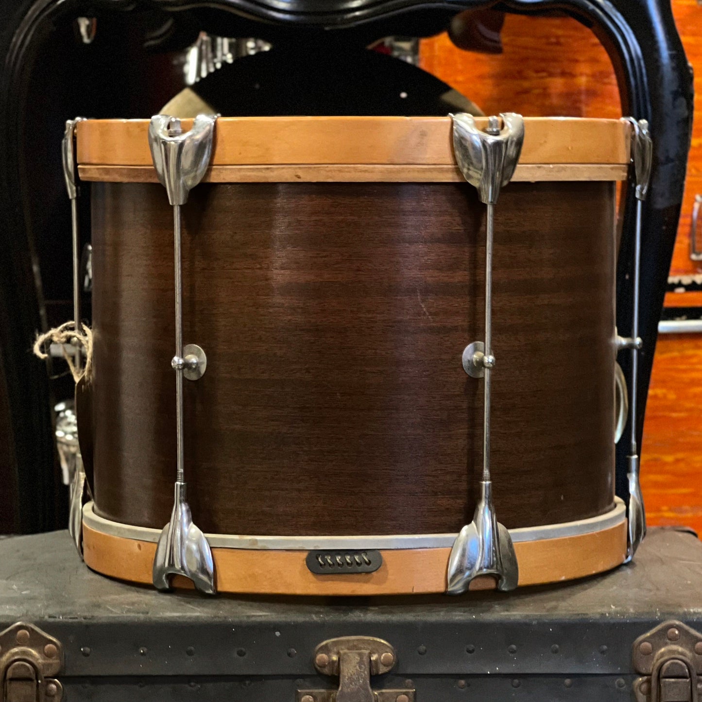 VINTAGE 1950's Gretsch 10x14 Marcher in Natural Mahogany