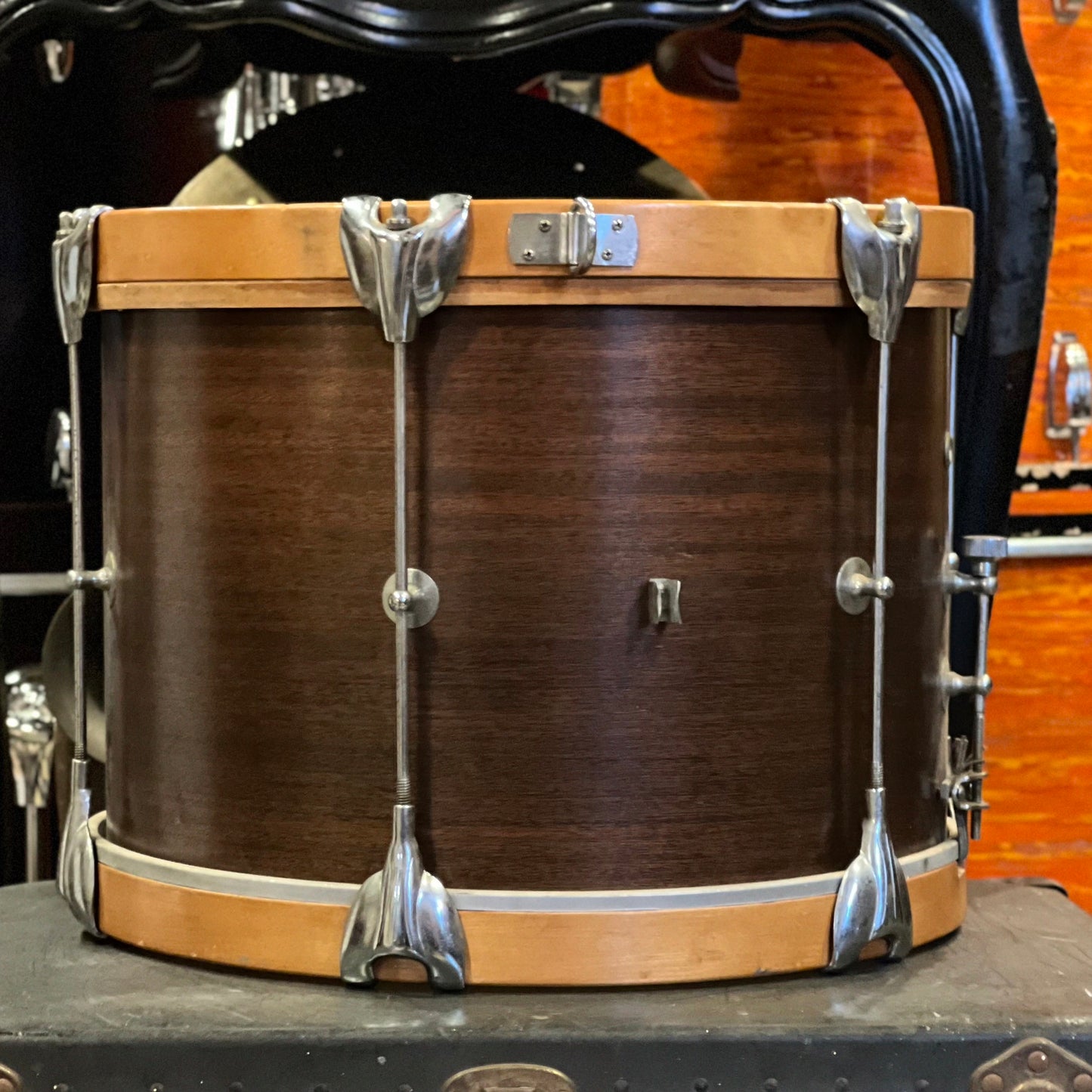 VINTAGE 1950's Gretsch 10x14 Marcher in Natural Mahogany