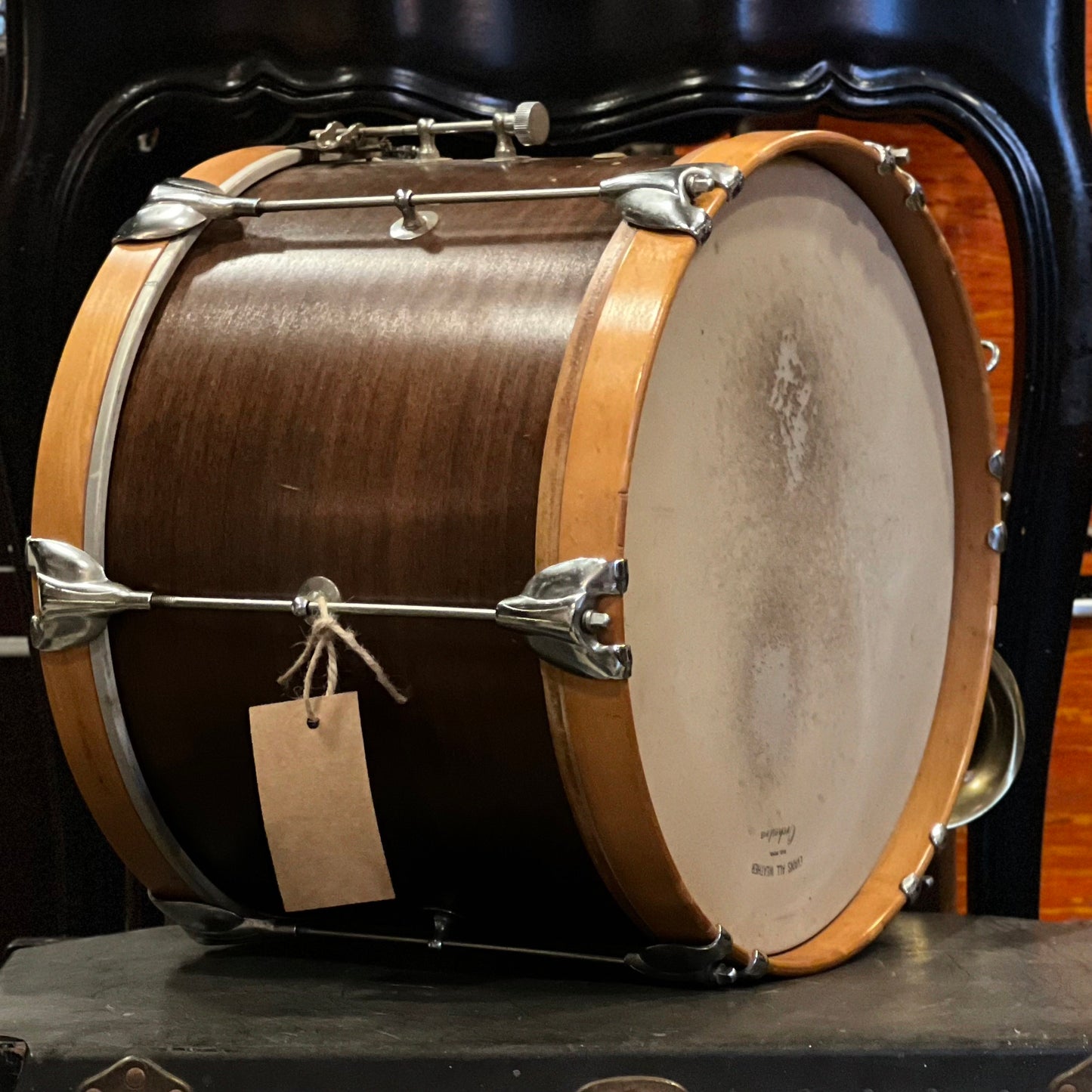 VINTAGE 1950's Gretsch 10x14 Marcher in Natural Mahogany
