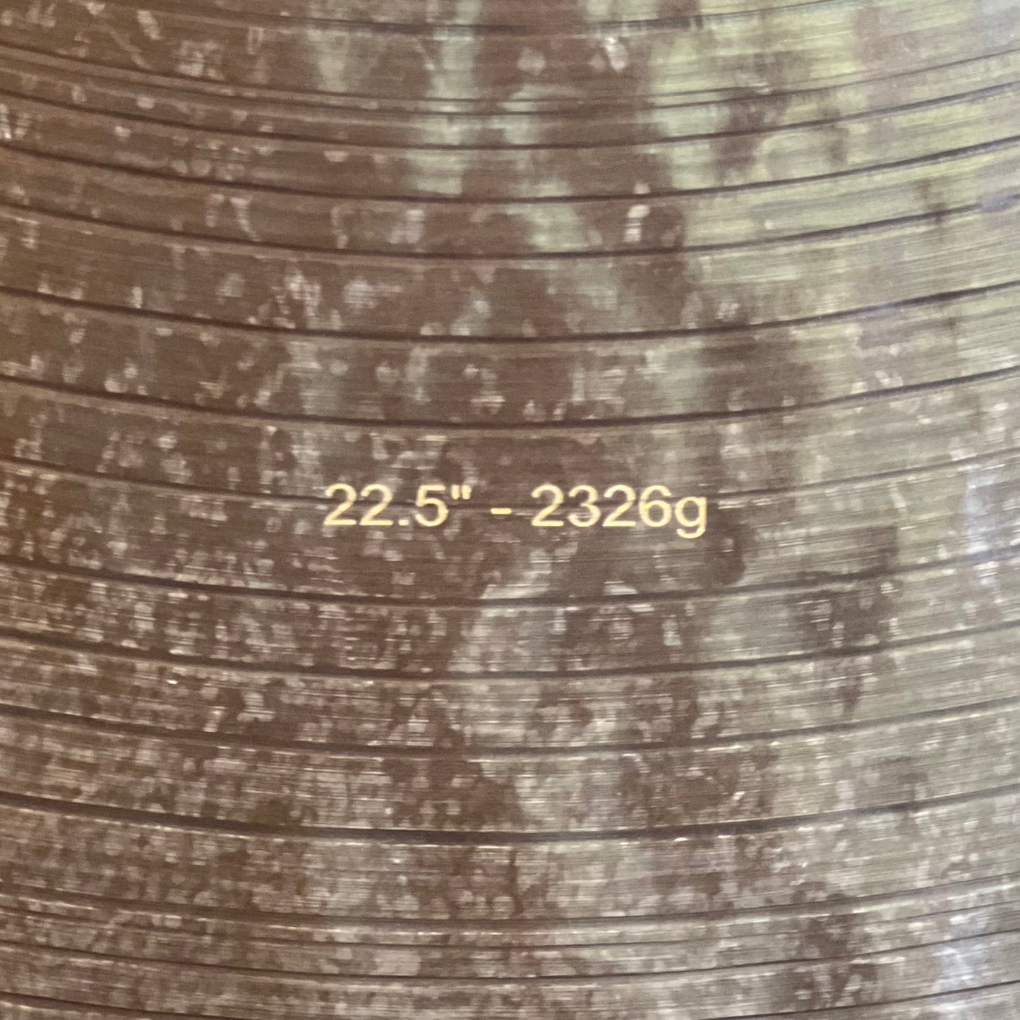 NEW Borba 22.5" Hand Hammered Ride Cymbal - 2326g
