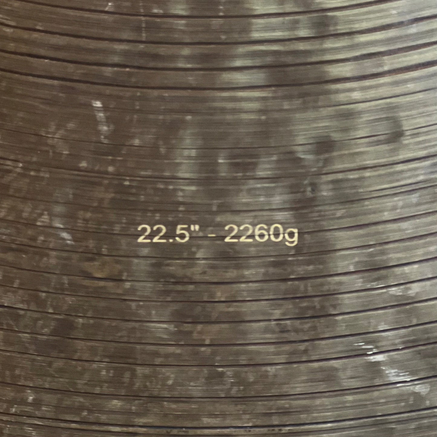NEW Borba 22.5" Hand Hammered Ride Cymbal - 2260g