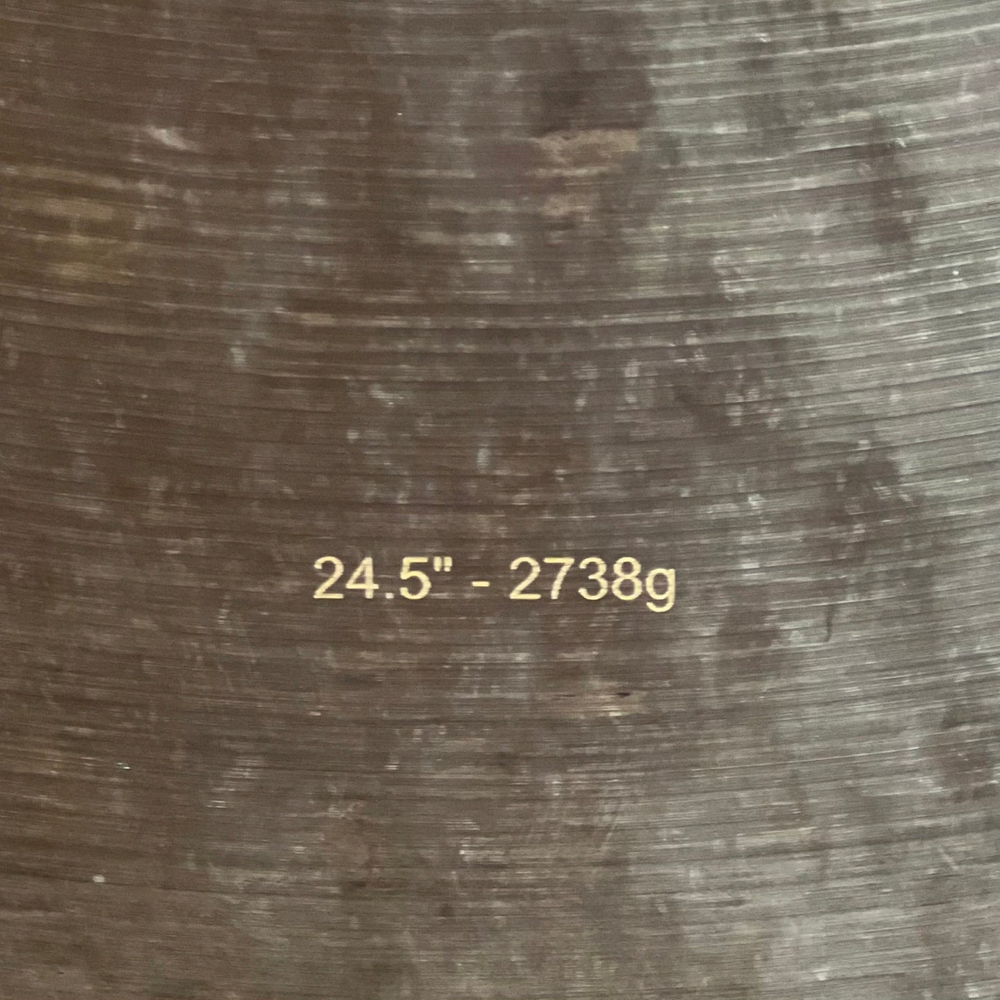 NEW Borba 24.5" Hand Hammered Ride Cymbal - 2738g