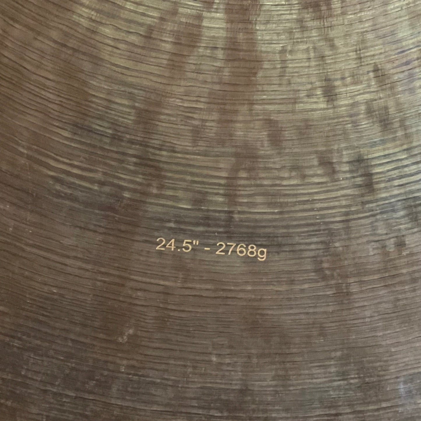 NEW Borba 24.5 Hand Hammered Ride Cymbal - 2768g