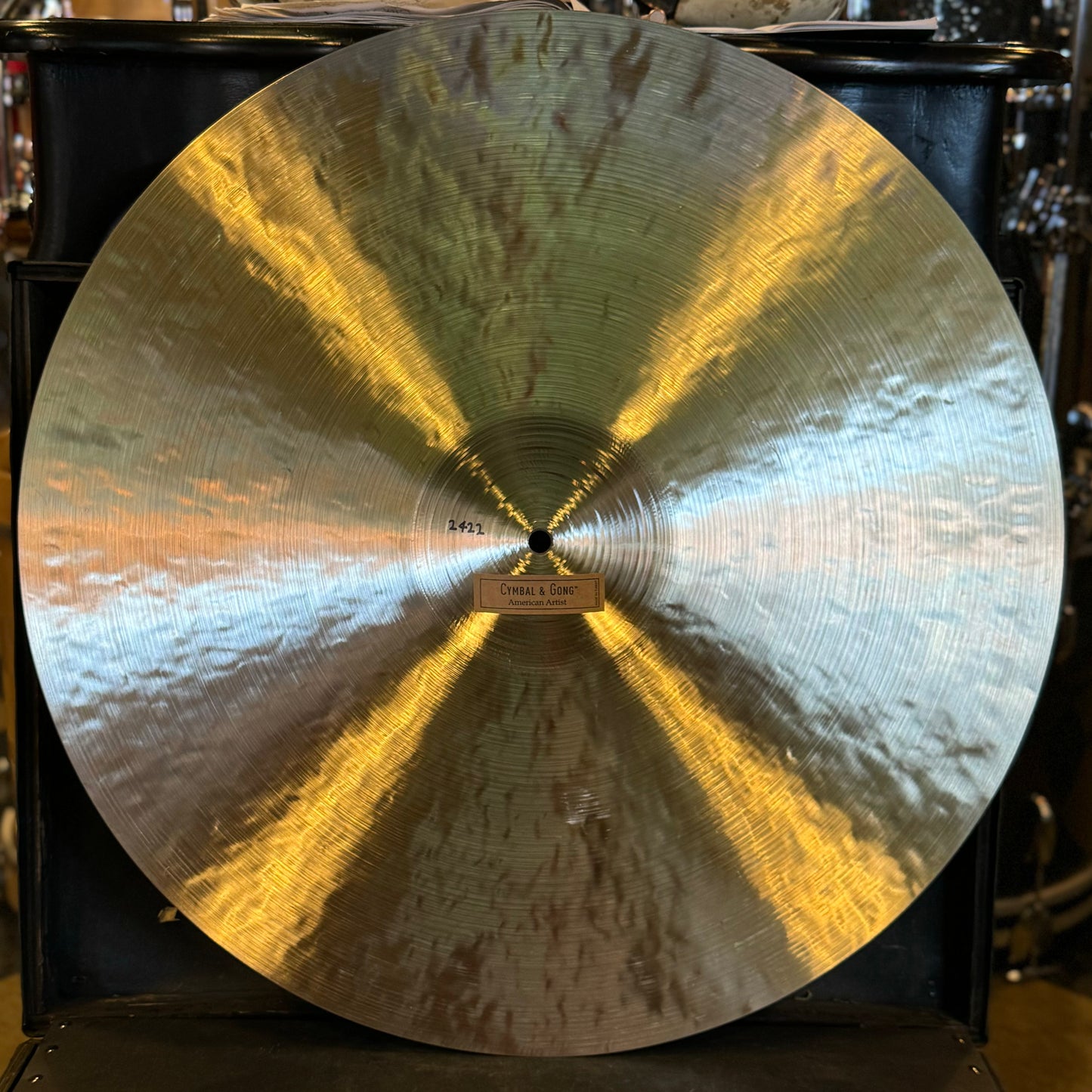 NEW Cymbal & Gong 22" American Artist - 2422g