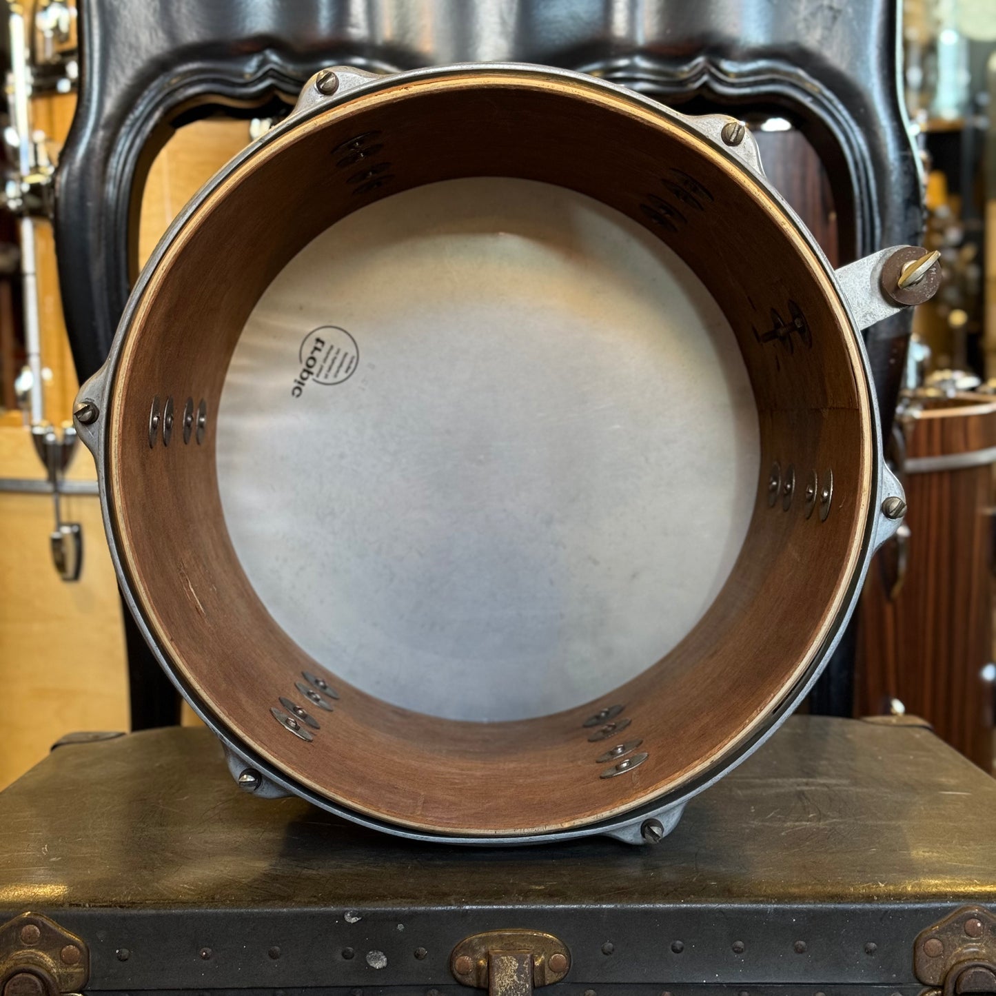 VINTAGE 1940's Sonic 11x13.5 Tom in White Marine Pearl