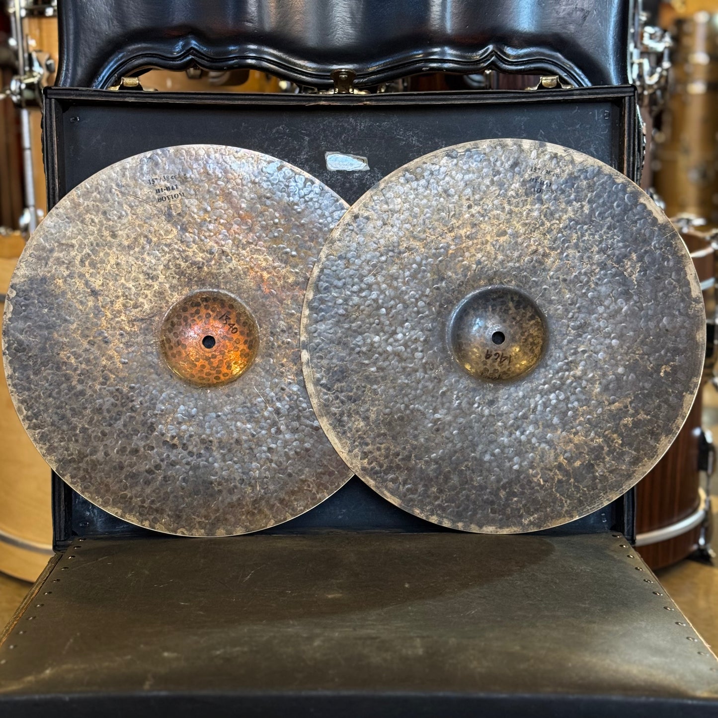 USED Amedia 15" Durvish Hi-Hat Cymbals - 1340/1469g