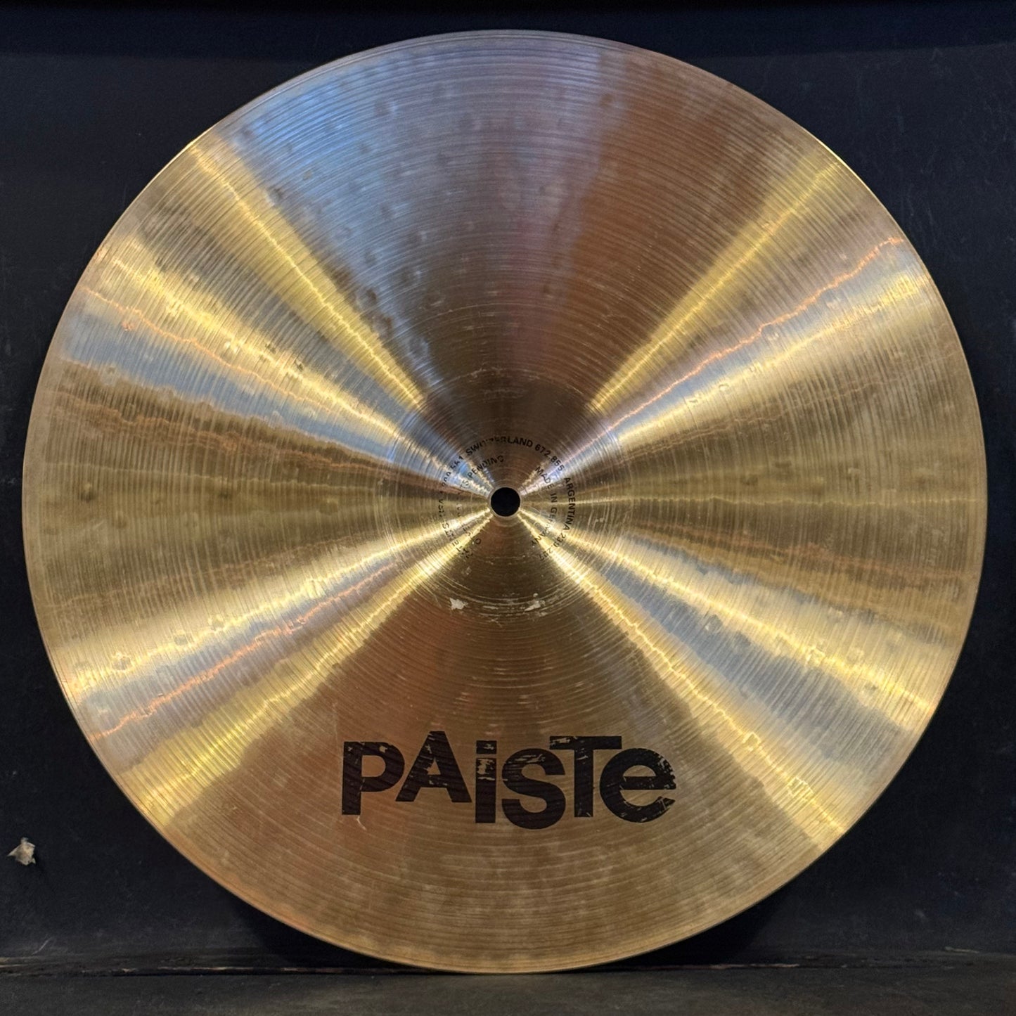 USED Paiste 16" Sound Formula Power Crash - 1262g