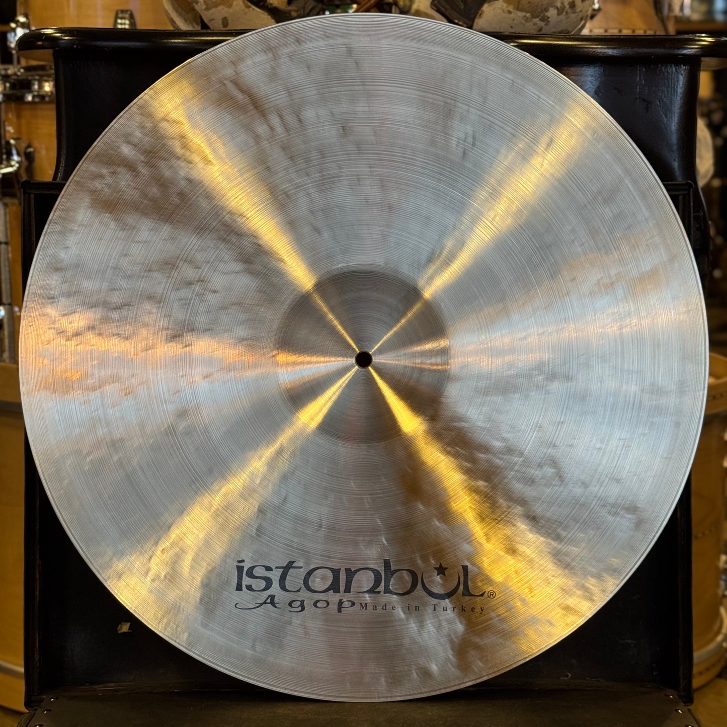 NEW Istanbul Agop 22" Xist Crash Cymbal - Natural Finish - 2065g