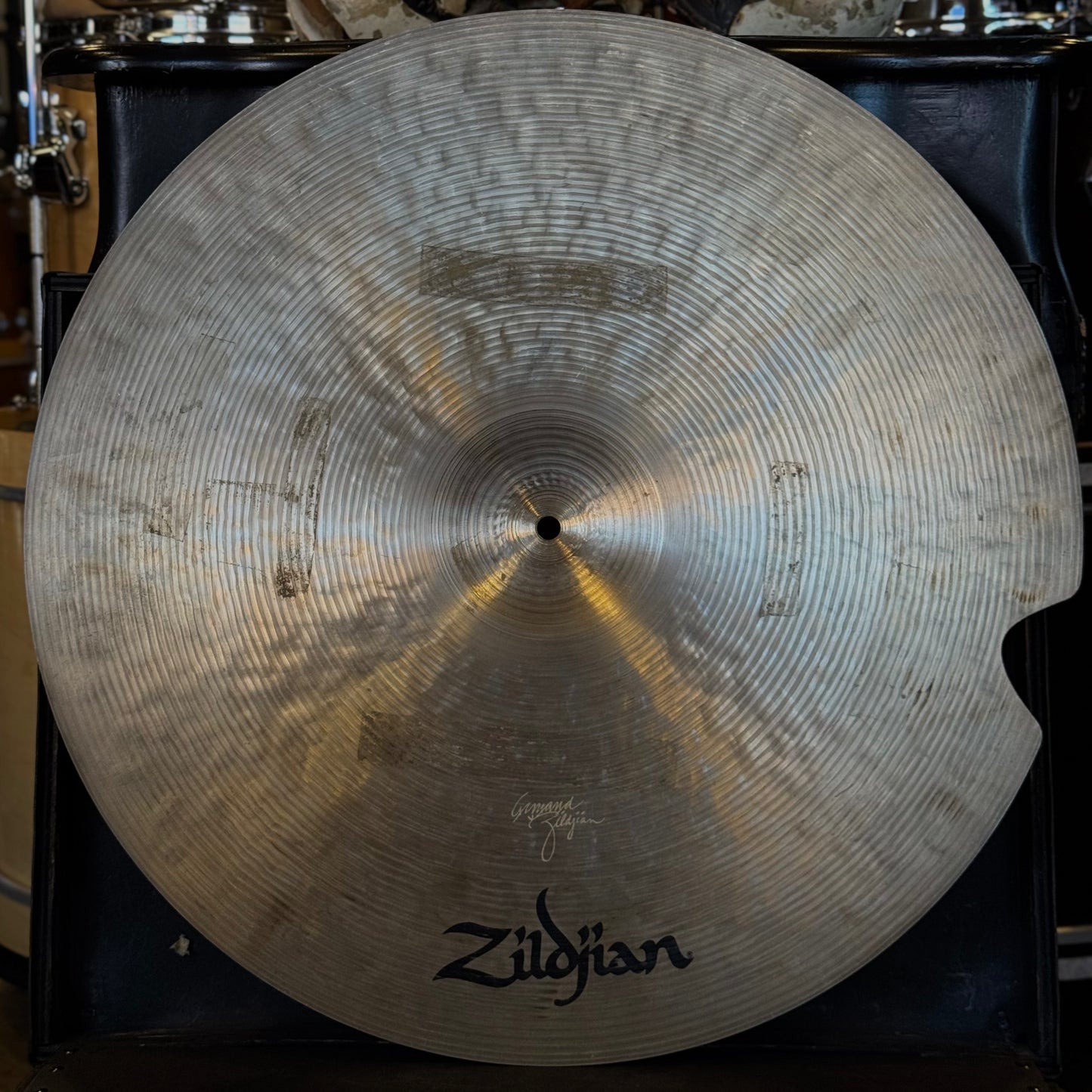USED Zildjian 22" K Constantinople Medium Thin Low Ride (Repaired) - 2416g