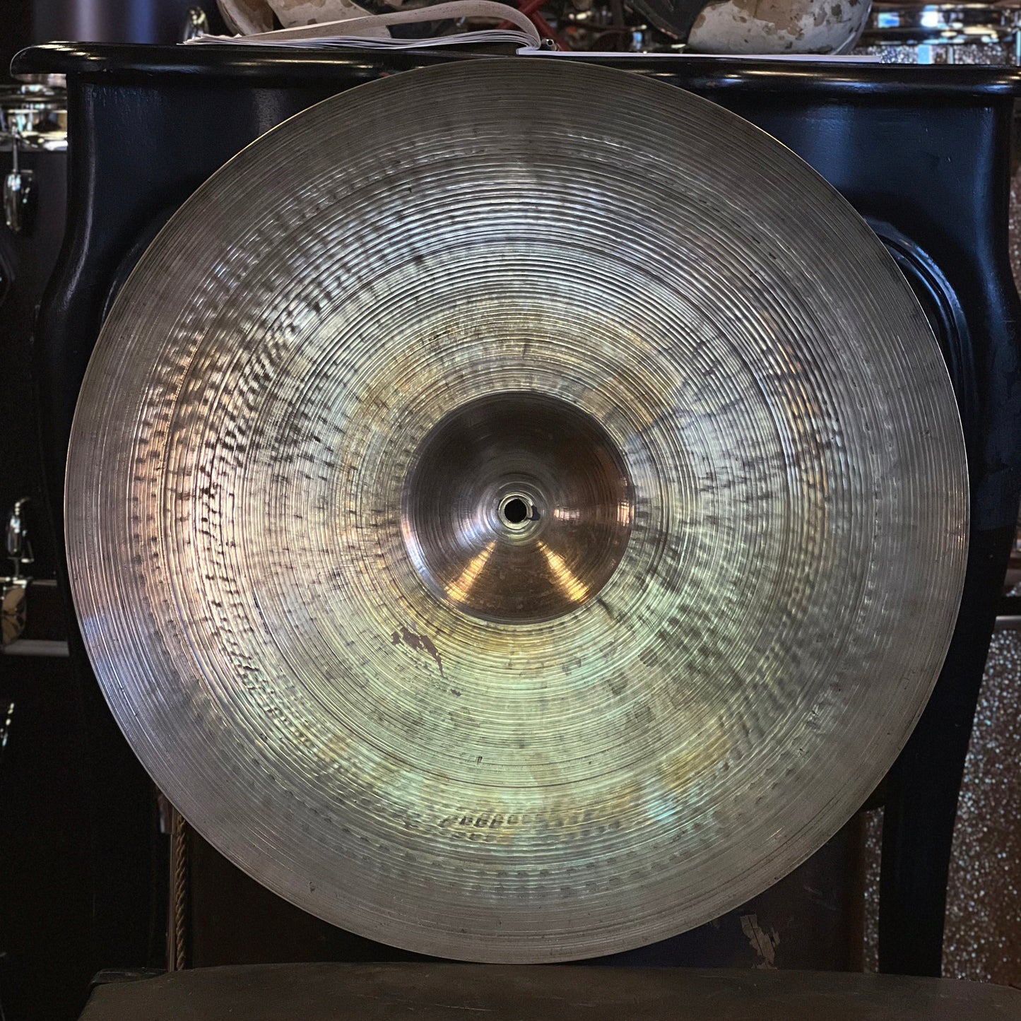 VINTAGE 1950's Zildjian 20" A. Zildjian Small Stamp Ride Cymbal - 2056g