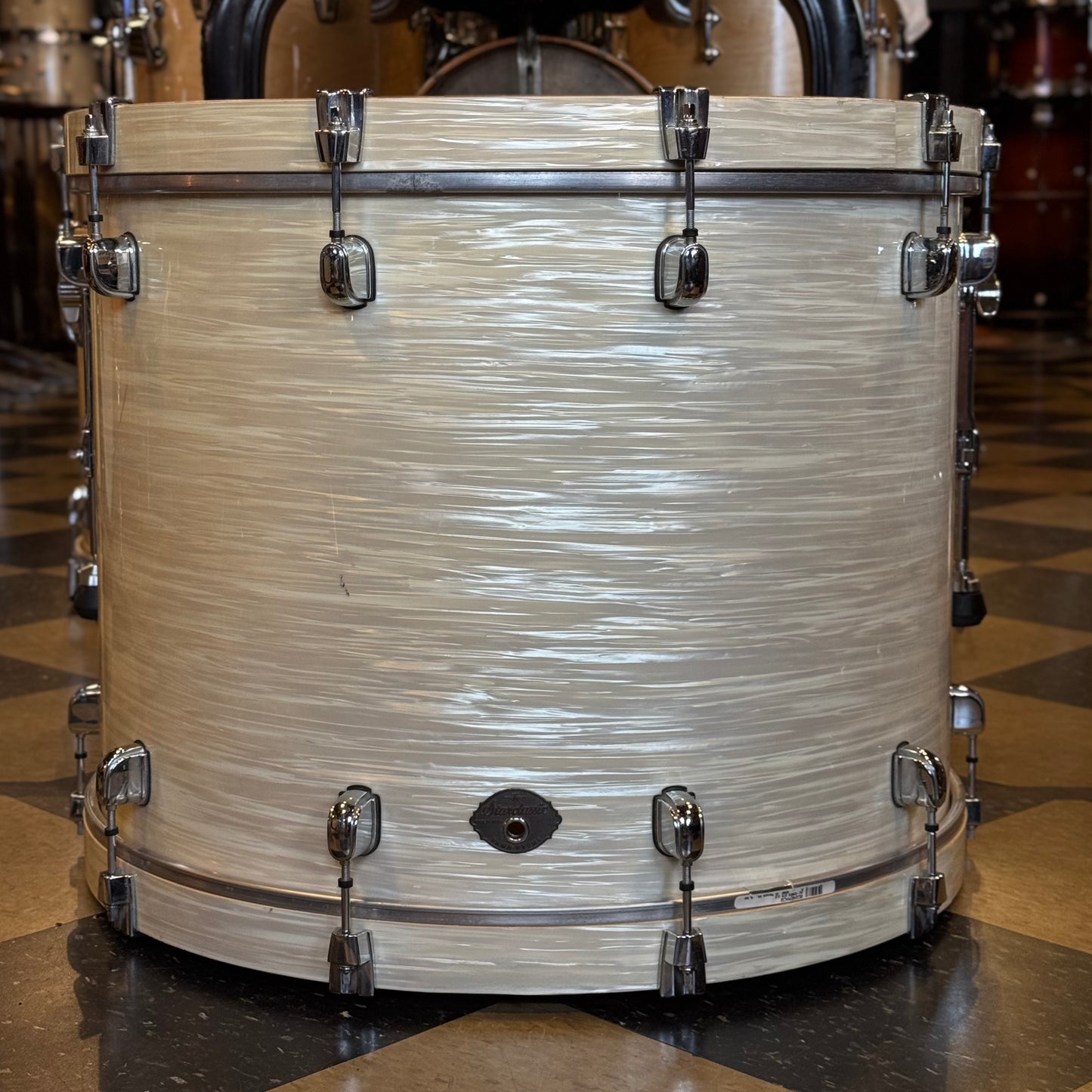 USED Tama Starclassic 18x22 Performer Series in White Silk