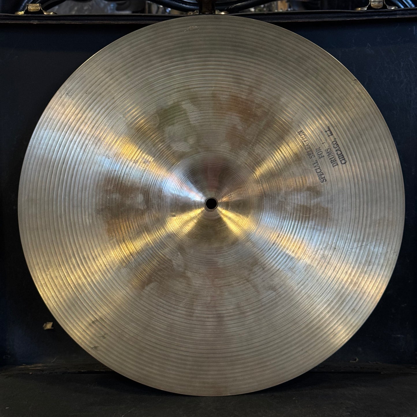 VINTAGE 1970's A. Zildjian 17" Fast Crash "Special Select" - 1248g