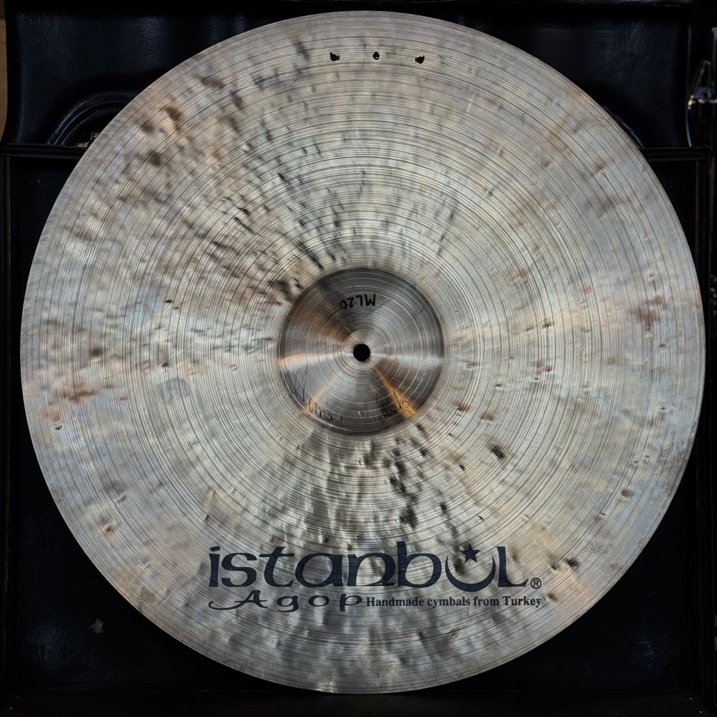 USED Istanbul Agop 20" Mel Lewis 1982 Ride w/ Three Rivets - 1893g