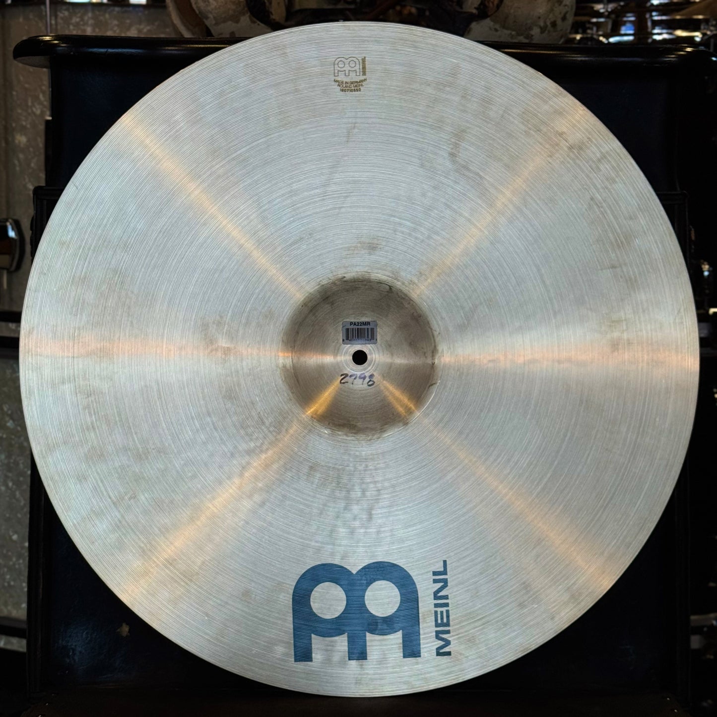 USED Meinl 22" Pure Alloy Medium Ride - 2798g