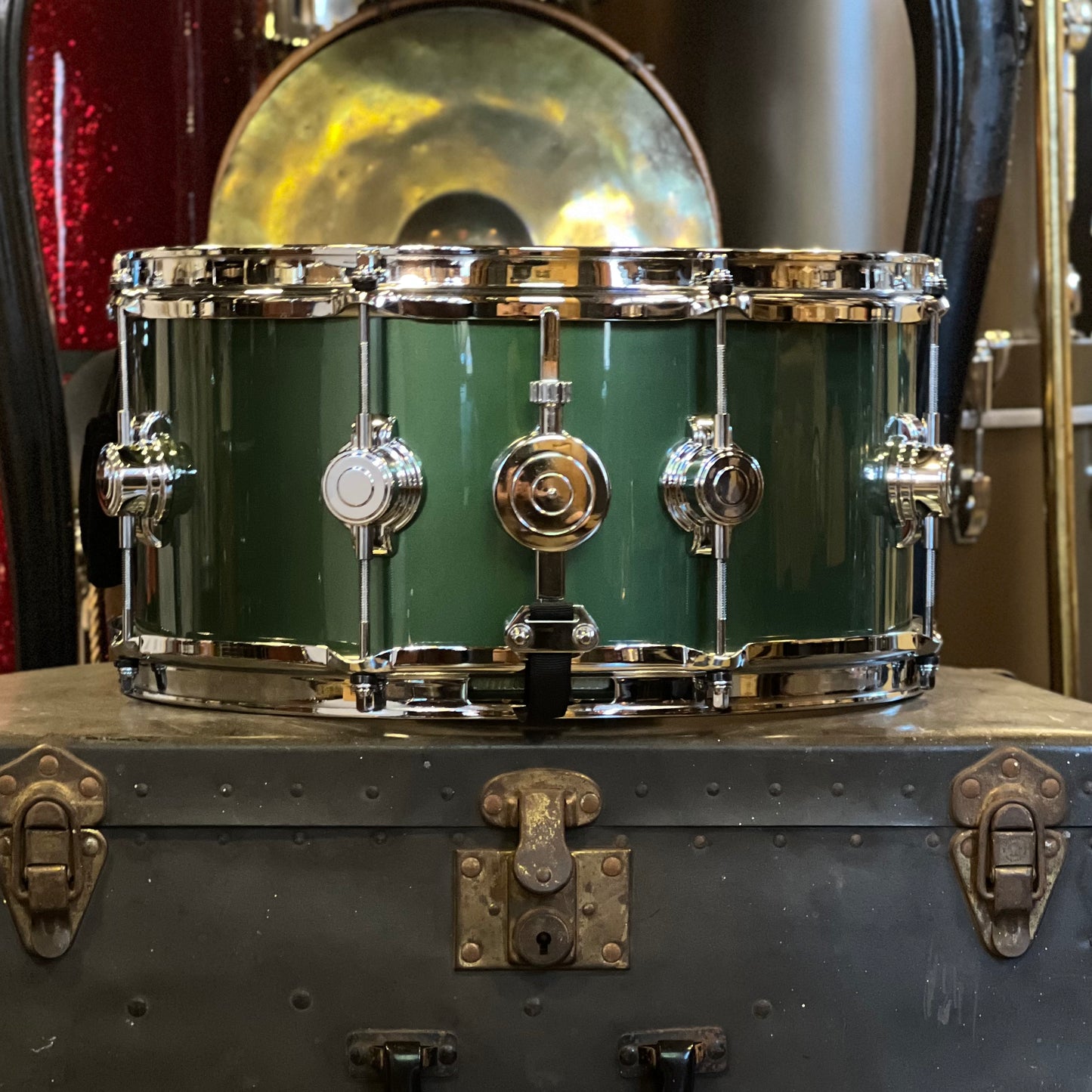 NEW George Way 6.5x14 Aristocrat Studio Model in Kaddy Green