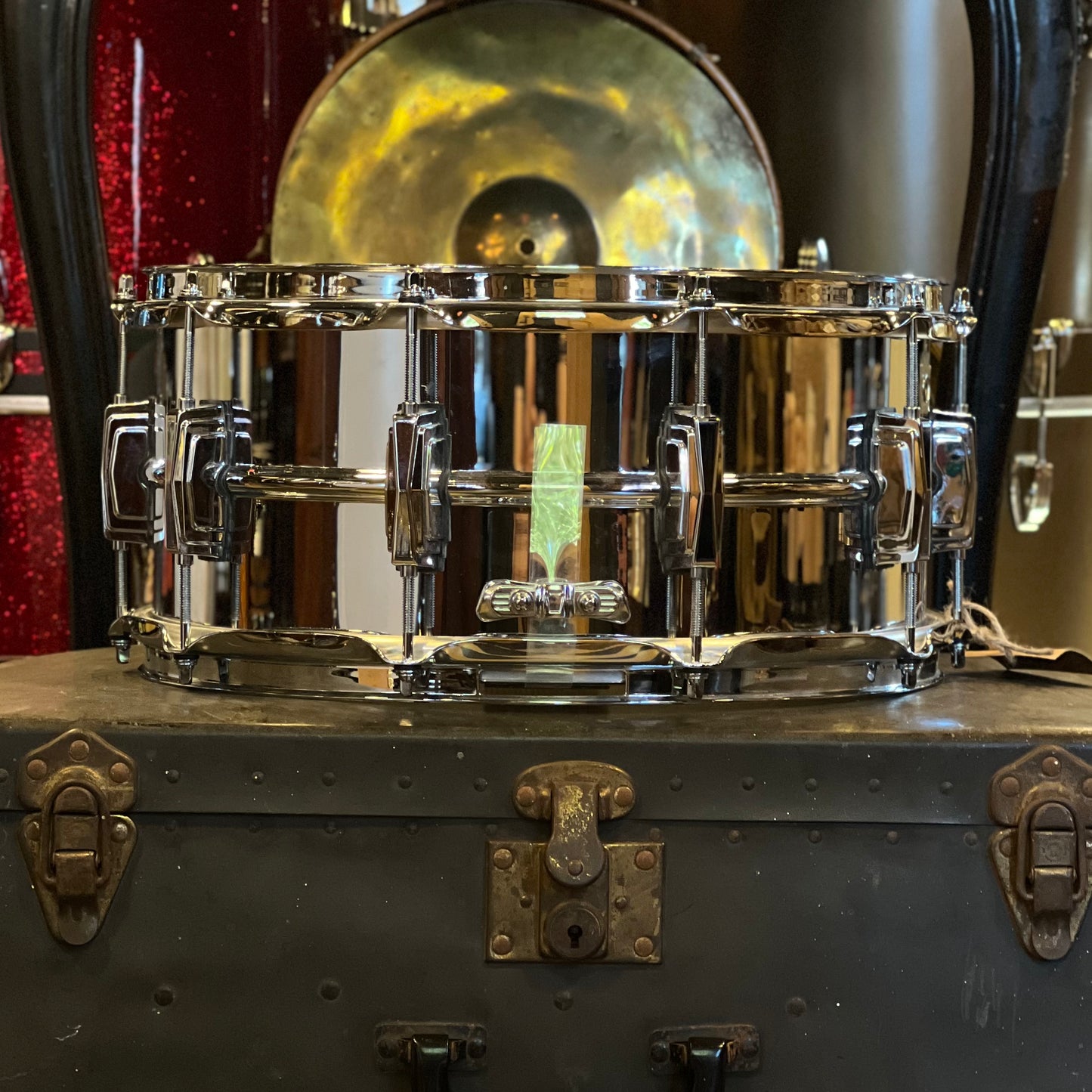 USED Excellent Ludwig LM402 6.5x14 Supraphonic Snare Drum