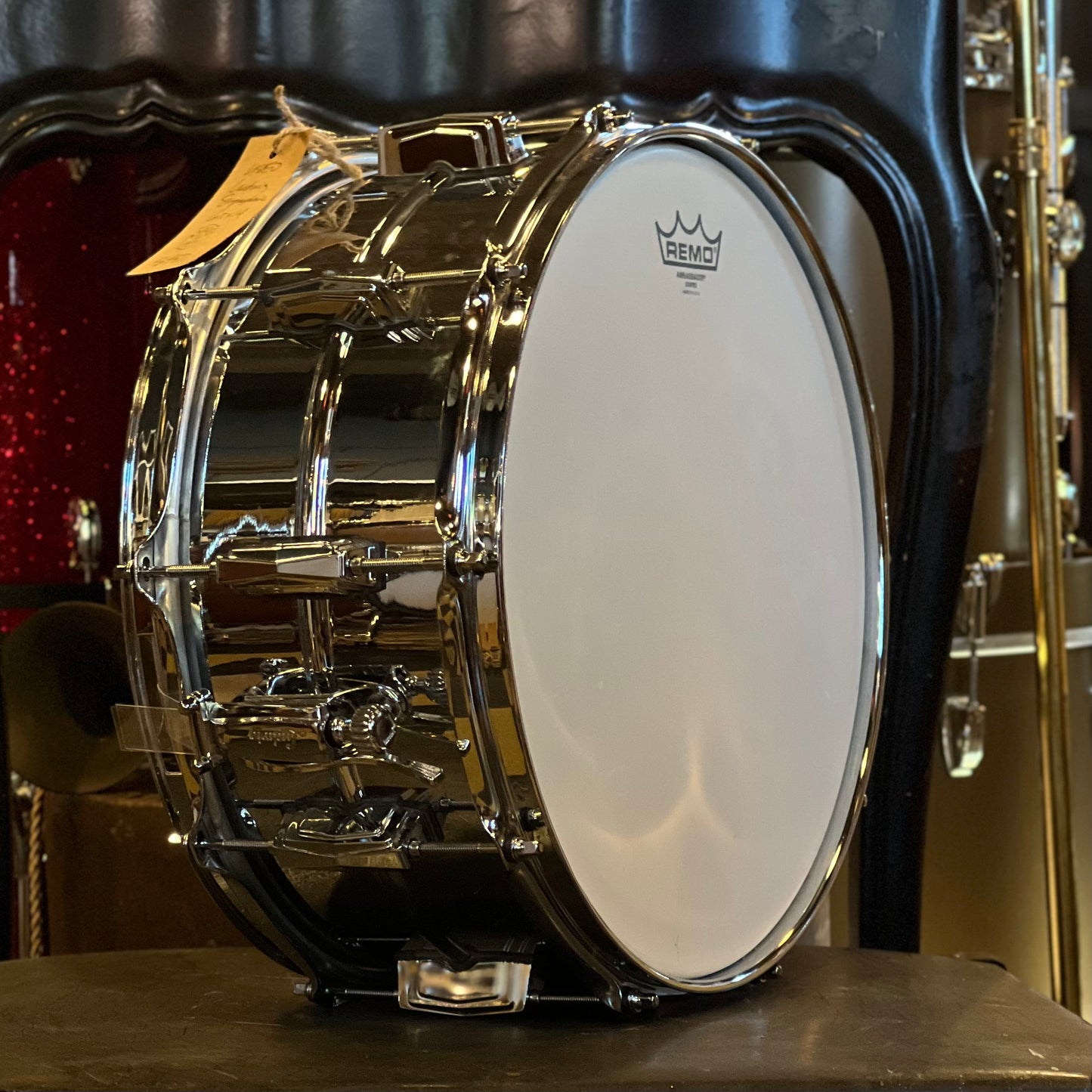 USED Excellent Ludwig LM402 6.5x14 Supraphonic Snare Drum
