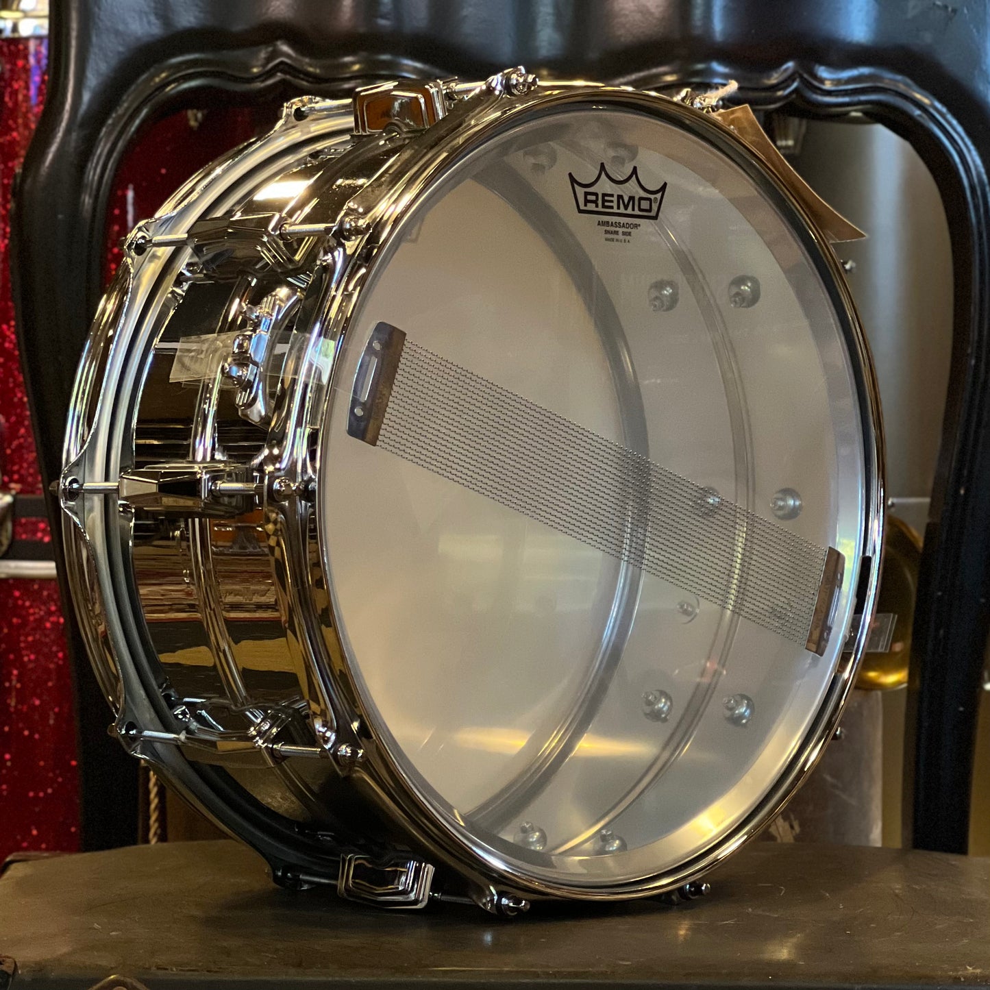 USED Excellent Ludwig LM402 6.5x14 Supraphonic Snare Drum