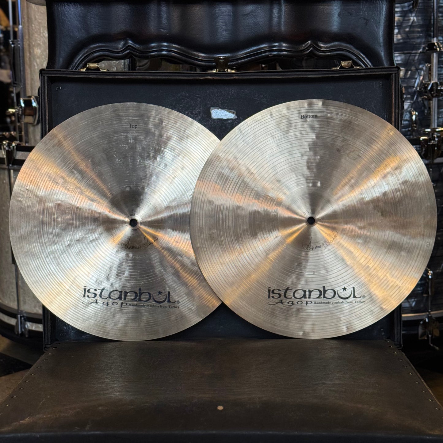 NEW Istanbul Agop 15" Traditional Dark Hi Hats - 1013/1245g
