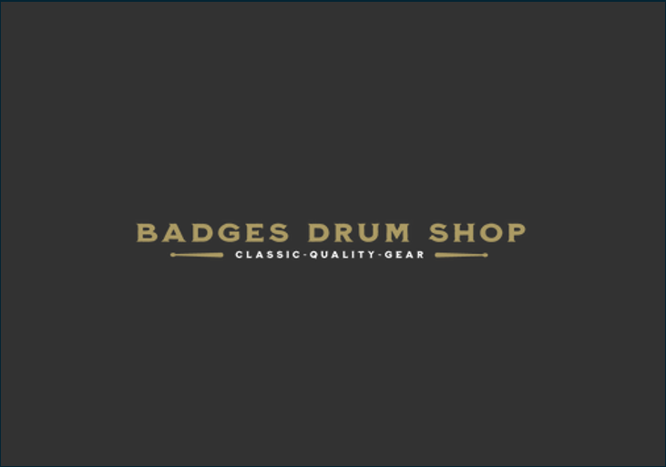 Badges Drum Shop logo