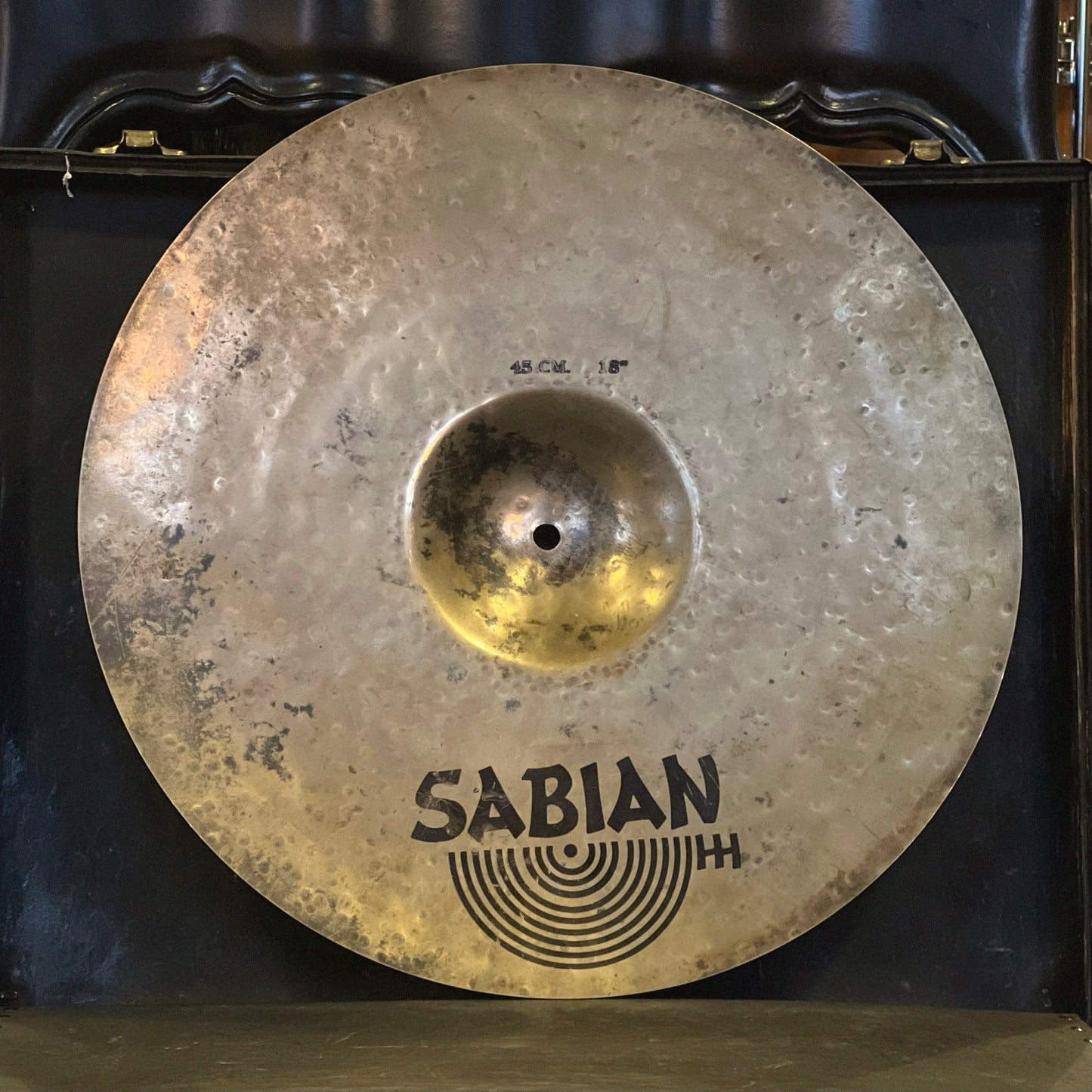 VINTAGE 1980's Sabian 18" HH Medium Thin Leopard Ride - 1804g