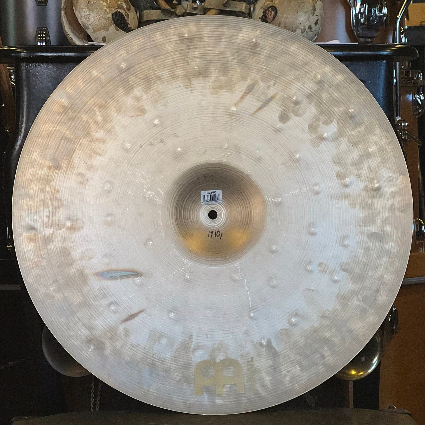 USED Meinl 22" Byzance Vintage Crash Cymbal - 1910g