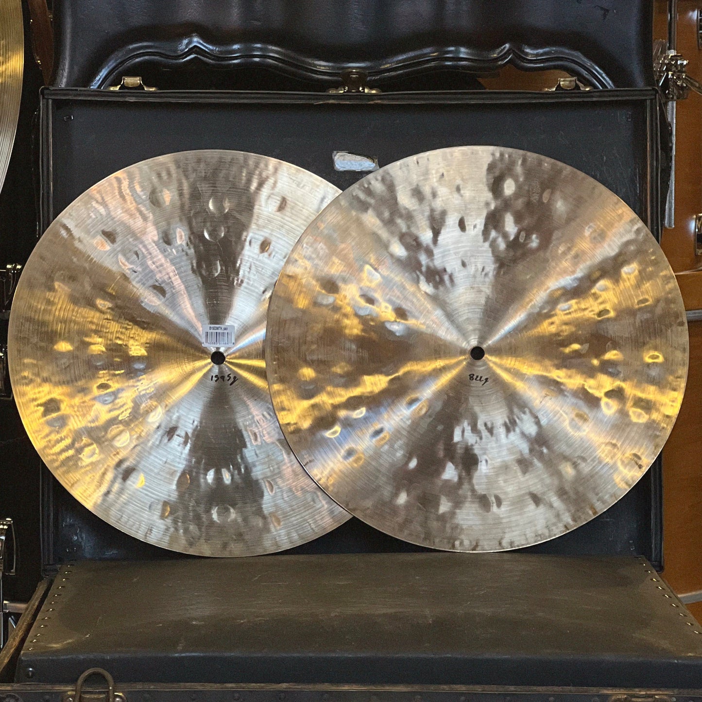 USED Meinl 15" Byzance Extra Dry Medium-Thin Hi-Hat Cymbals - 822/1395g