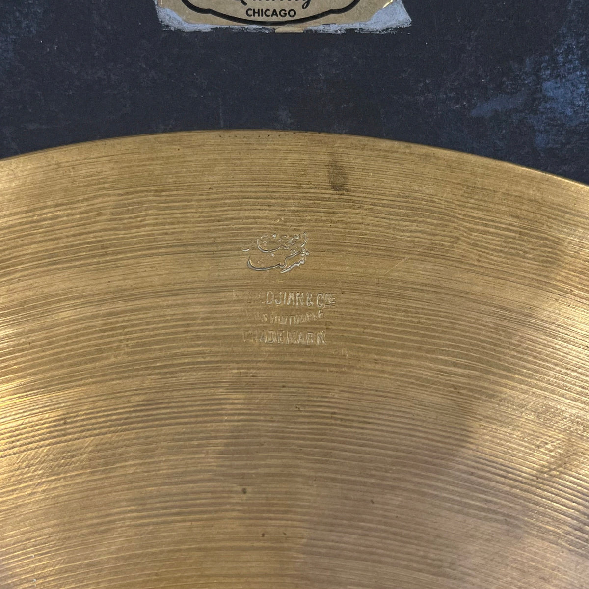 VINTAGE 1920s-1930s K. Zildjian & Cie Constantinople 14