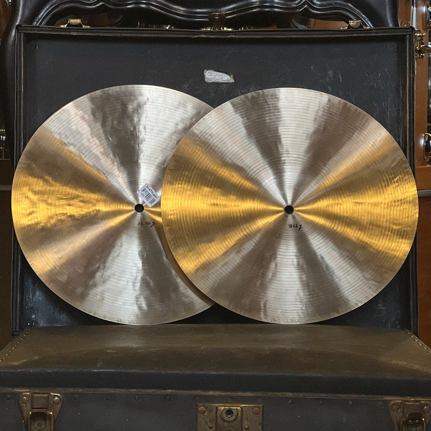 USED Meinl 14" Byzance Traditional Thin Hi-Hat Cymbals - 866/1236g