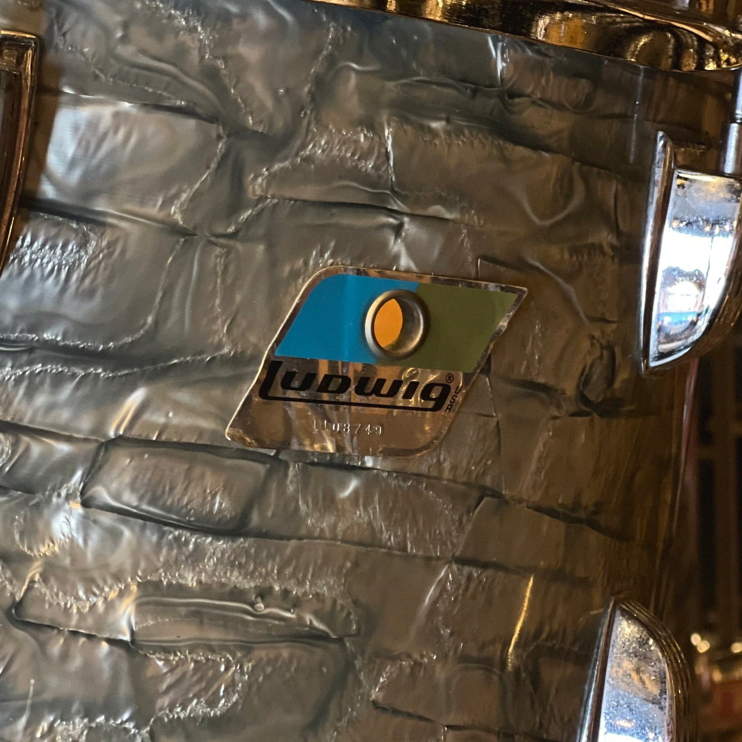 VINTAGE 1970's Ludwig "Player's Hollywood" Outfit in Sky Blue Pearl - 14x22, 8x12, 9x13, 16x16