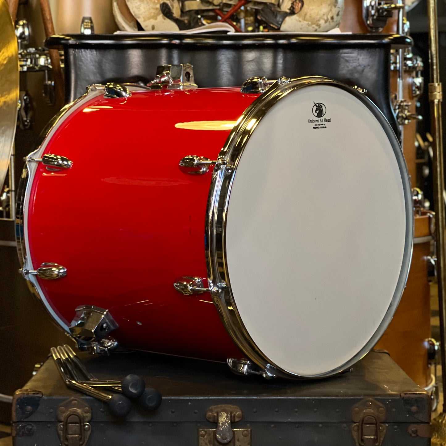 NOS Slingerland 16x16 Spirit Floor Tom in Red