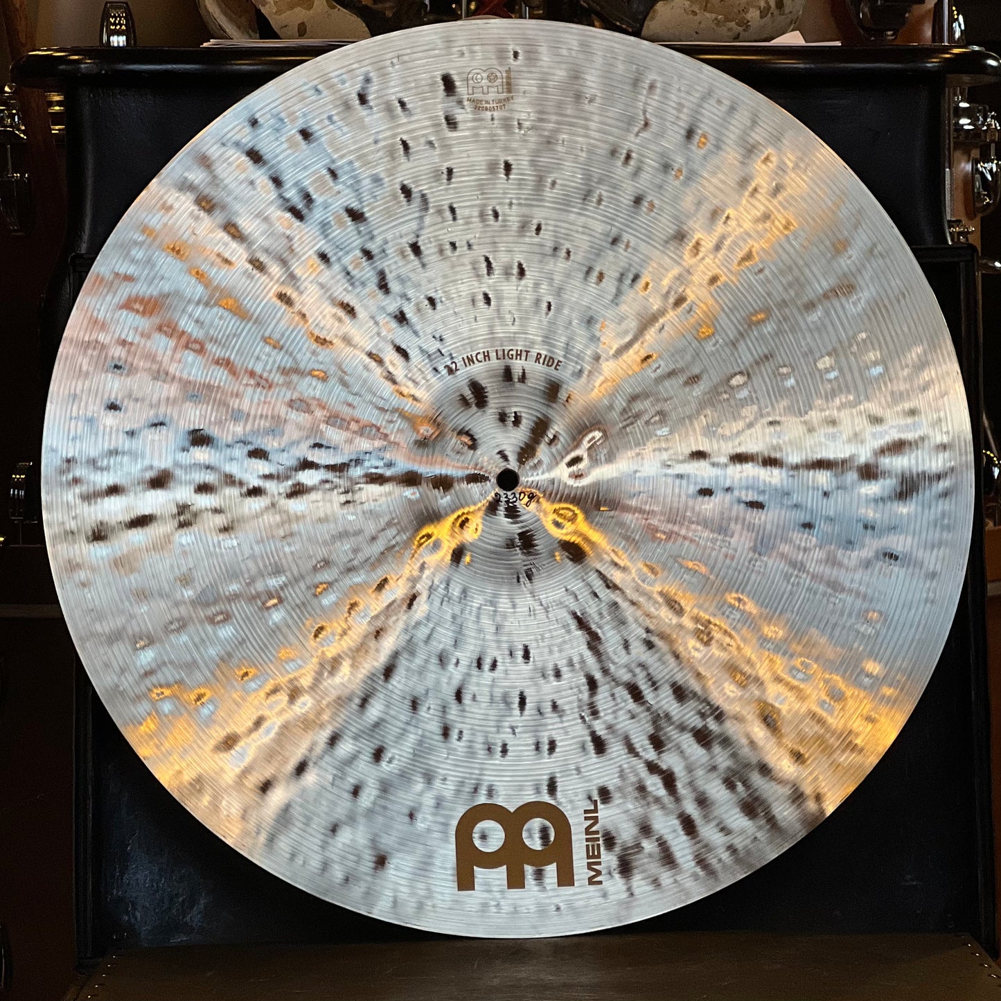 USED Meinl 22" Byzance Foundry Reserve Light Ride Cymbal - 2330g