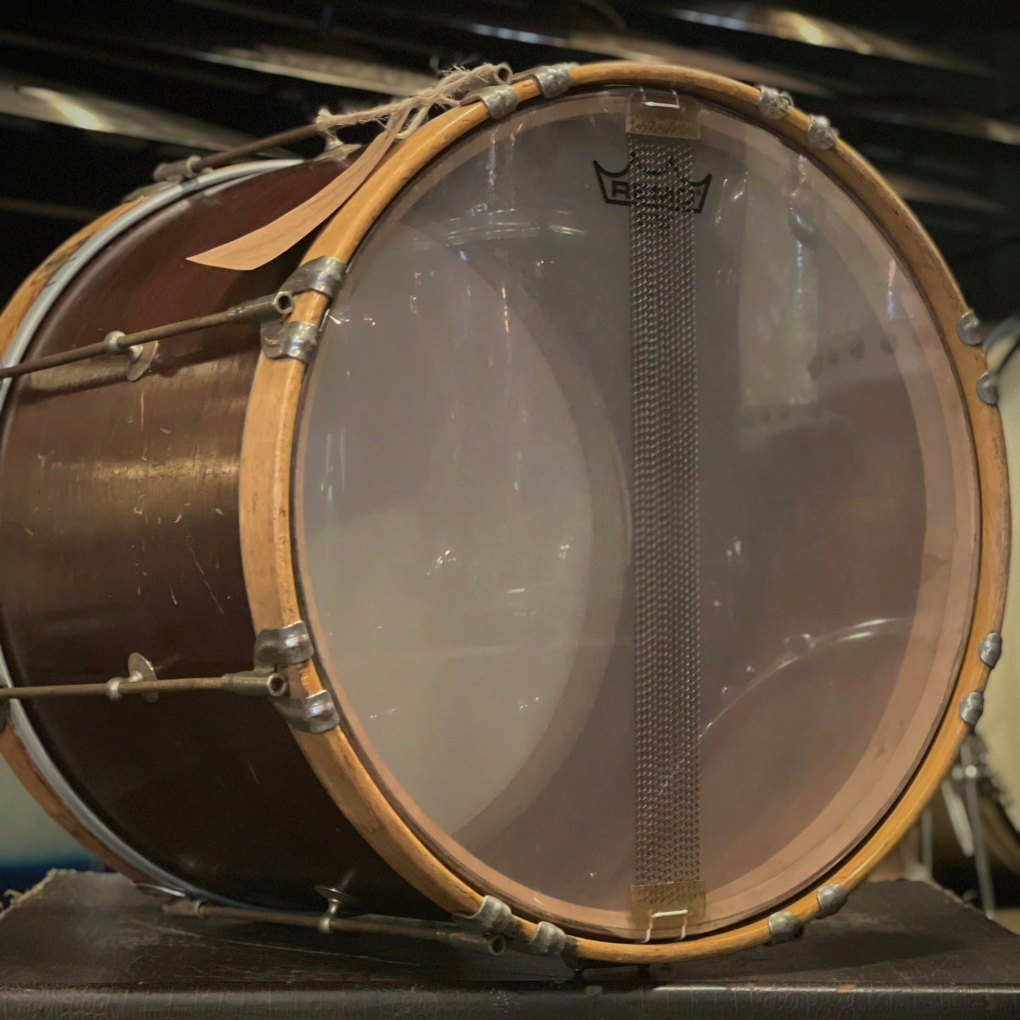 VINTAGE 1940's WFL 12x15 Marcher in Mahogany Lacquer