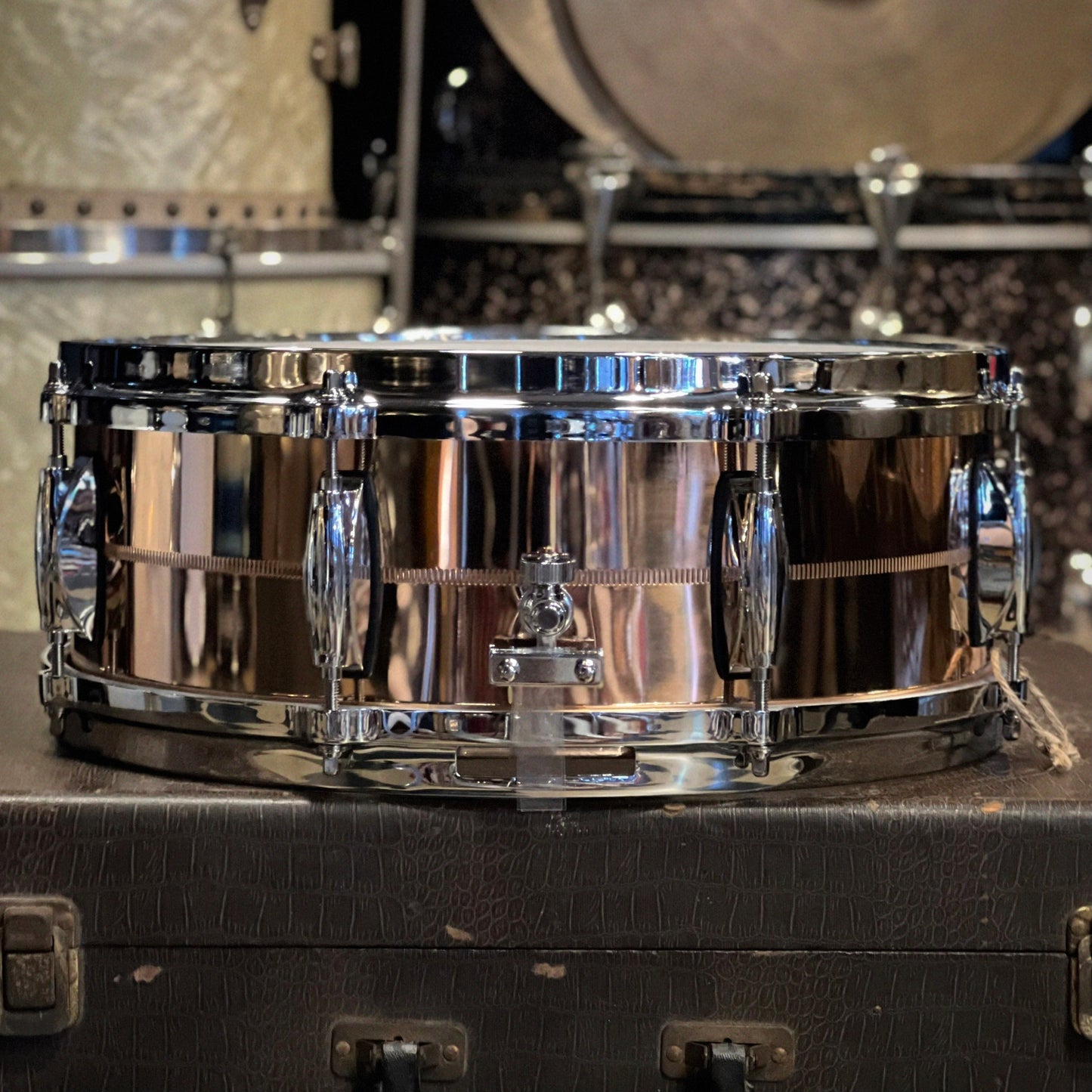 NEW Gretsch 5x14 USA Bronze Snare Drum