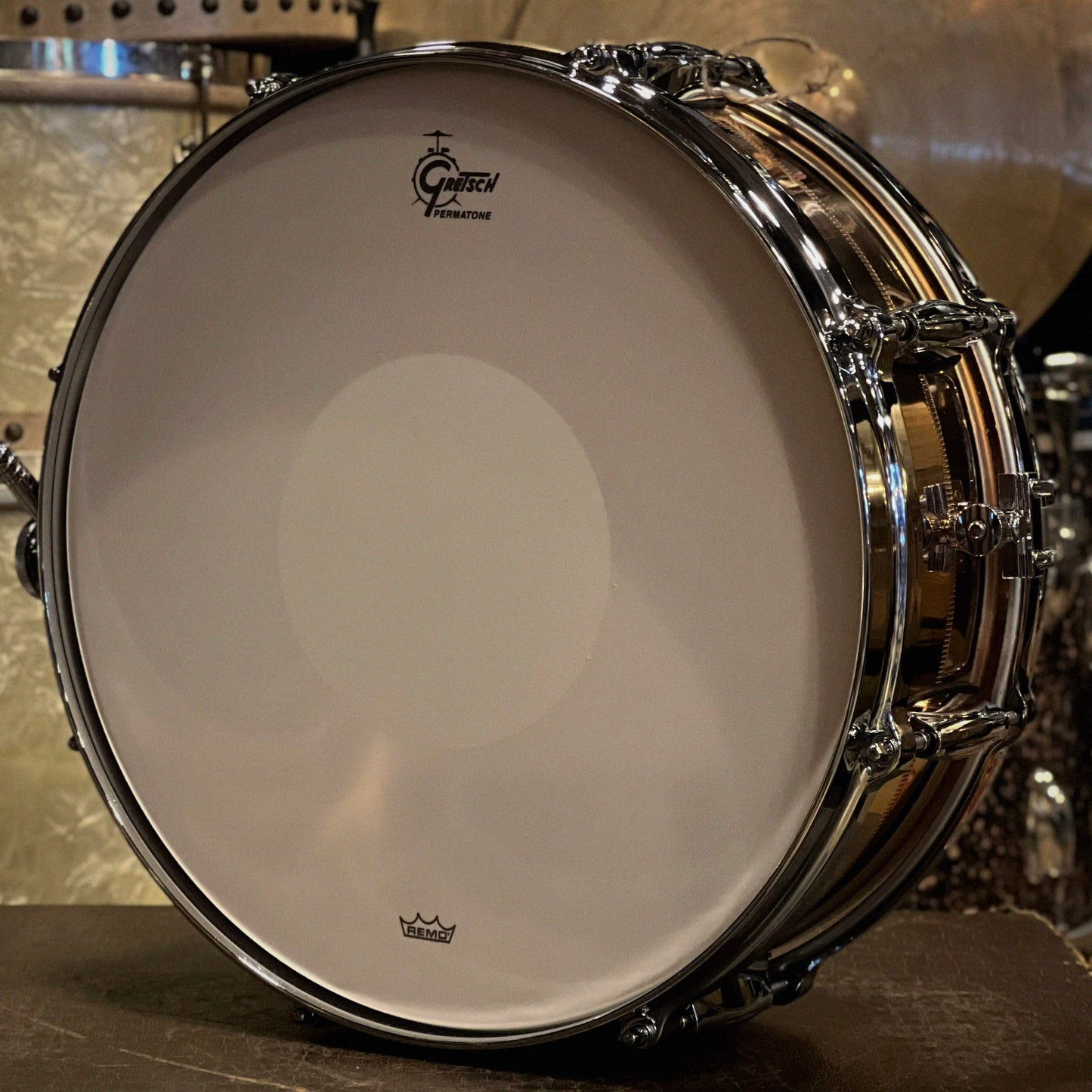 NEW Gretsch 5x14 USA Bronze Snare Drum