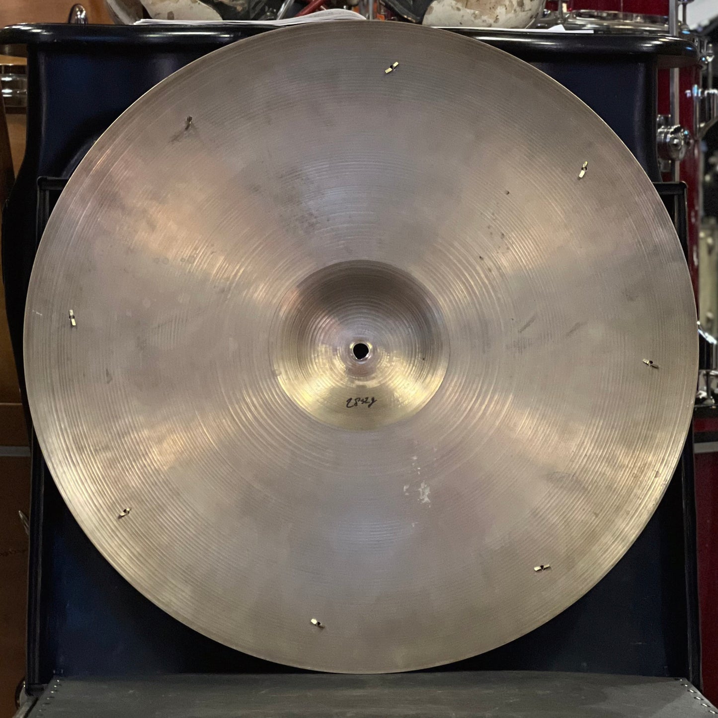 VINTAGE 1950's A. Zildjian 22" Medium-Thin Ride w/ Eight Rivets - 2832g
