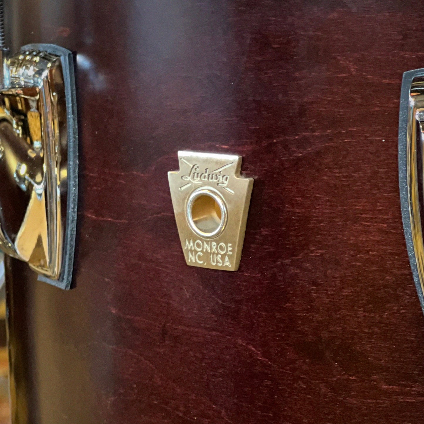 NEW Ludwig Classic Maple "Jazzette" Outfit in Satin Mahogany - 12x18, 8x12, 14x14