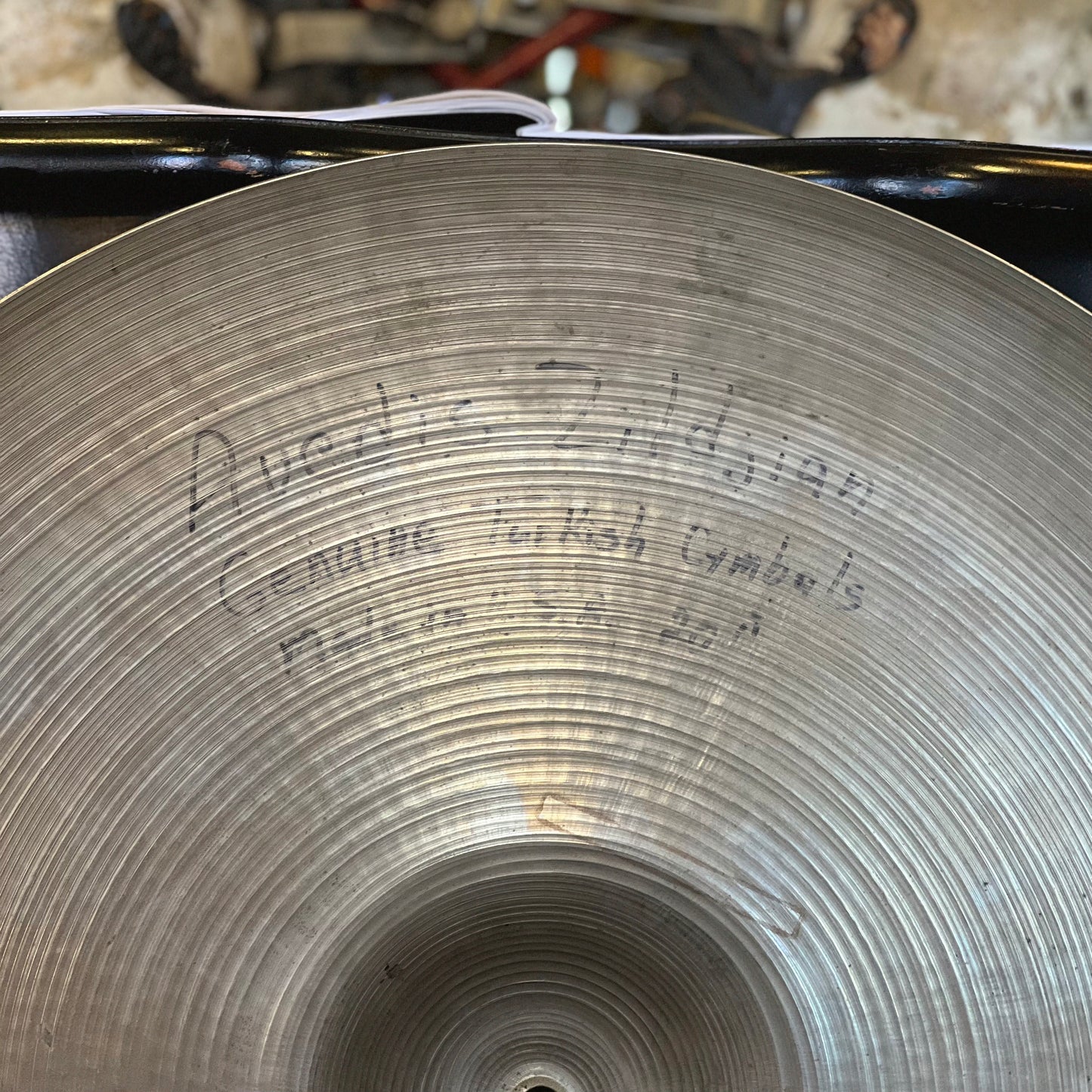 VINTAGE 1970's A. Zildjian 20" Ride Cymbal - 2321g