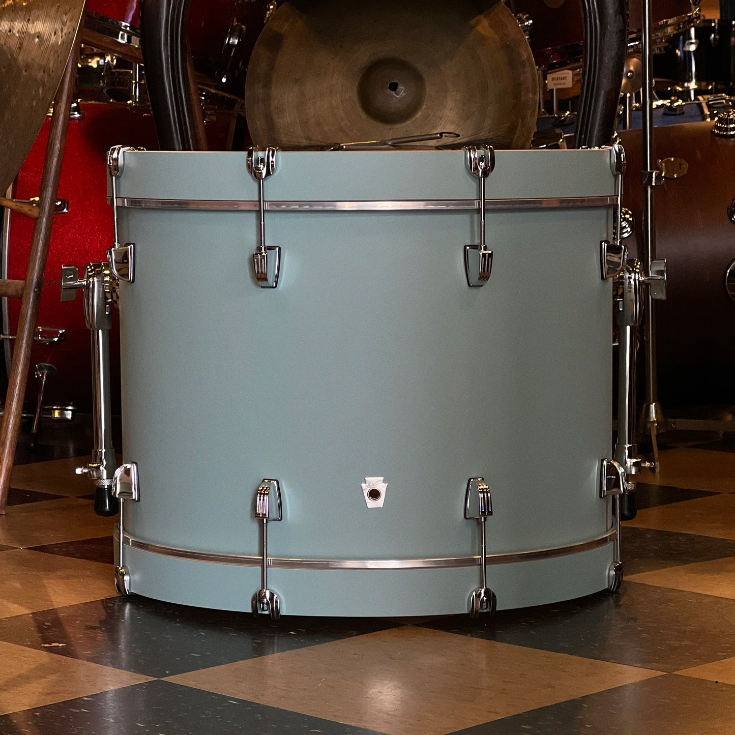 NEW Ludwig Neusonic "Downbeat" Outfit in Skyline Blue - 14x20, 8x12, 14x14